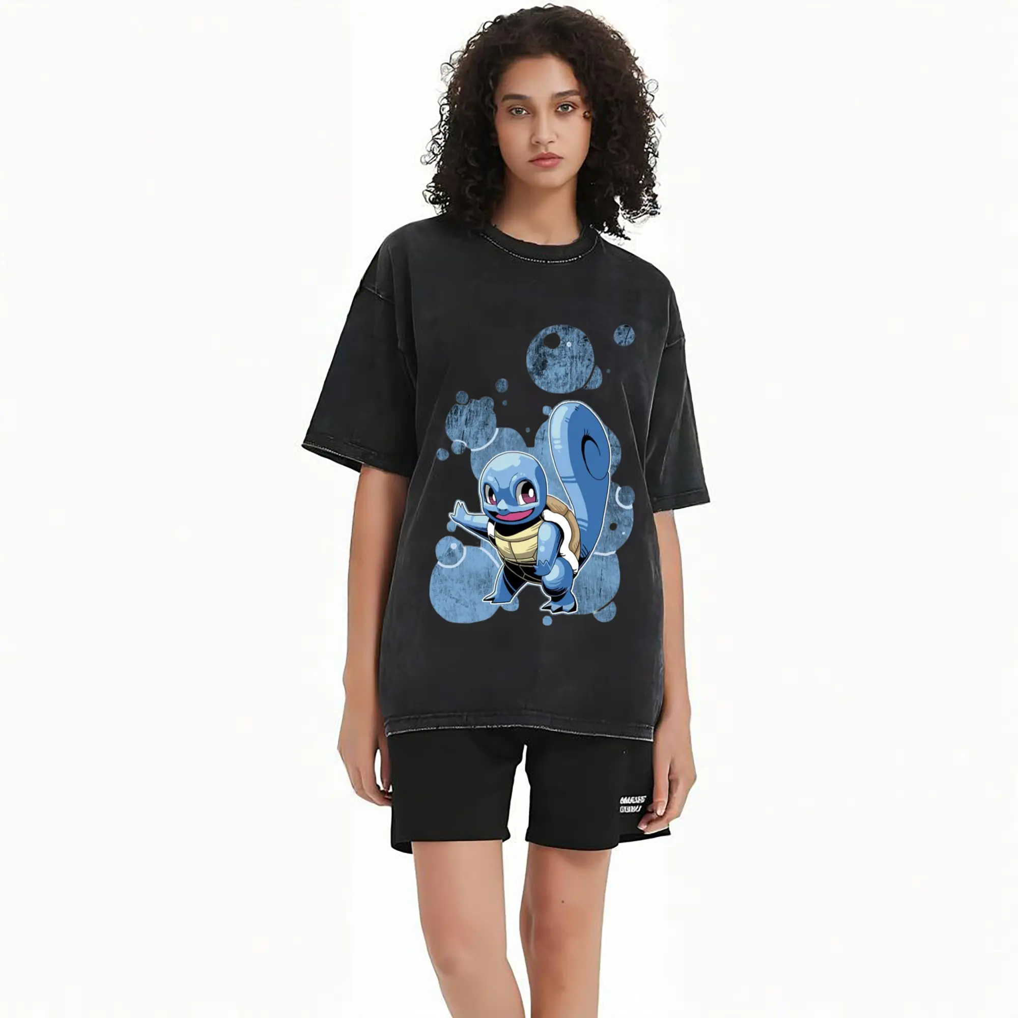 pokemon squirtle graphic tee