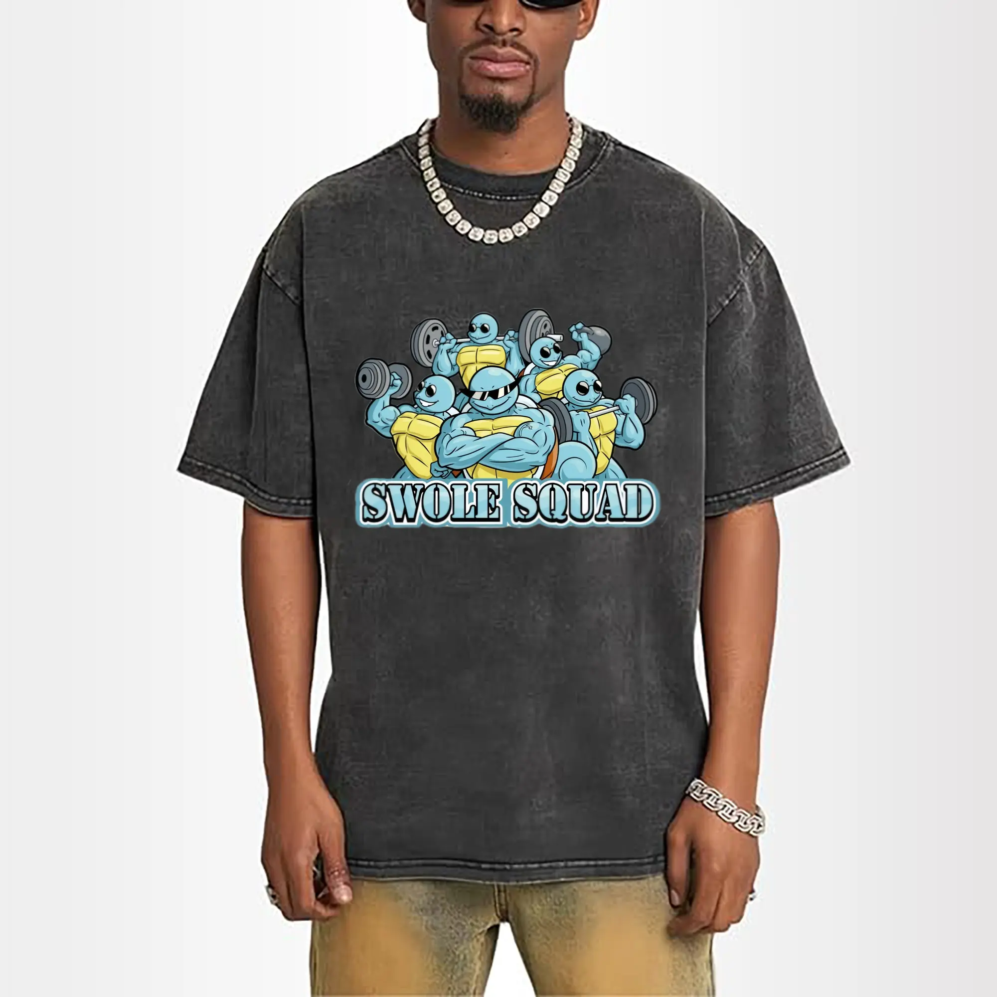 pokemon squirtle squad art shirt​