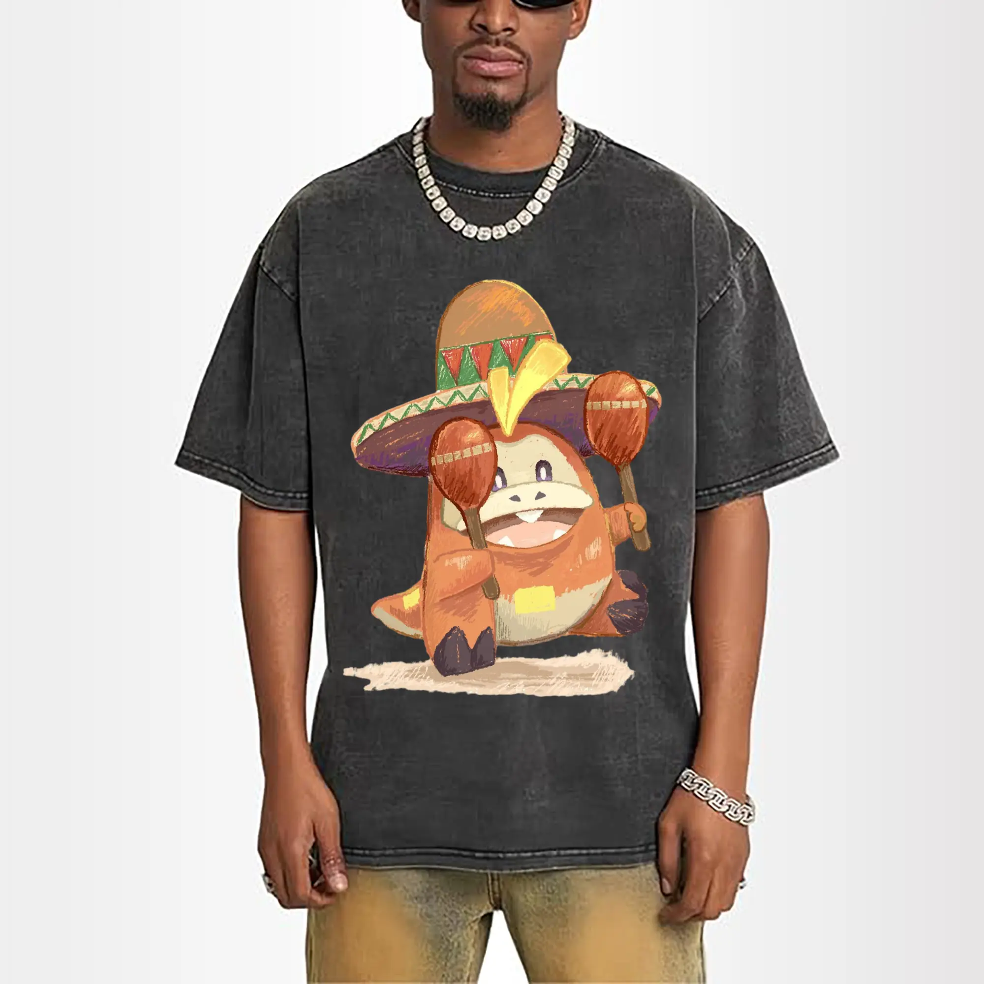 fuecoco graphic t-shirt