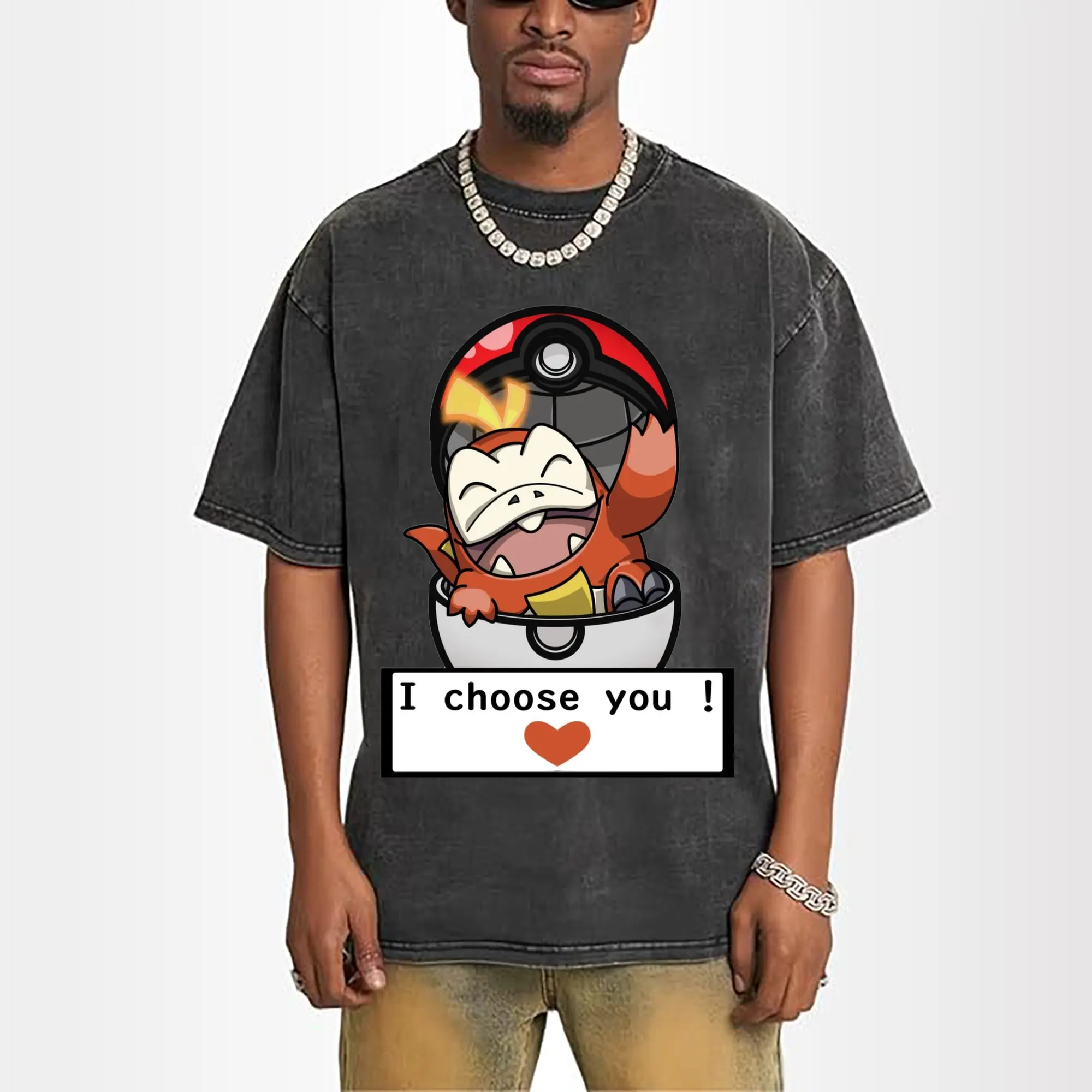 Men's Pokemon Fuecoco Tee