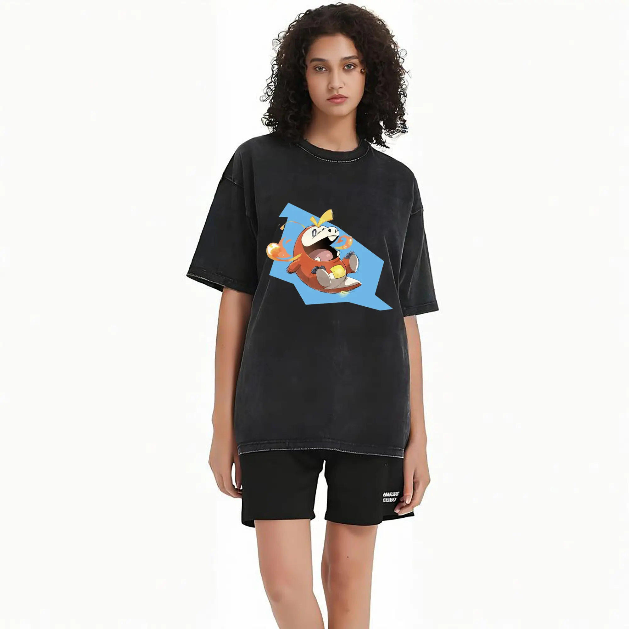 pokemon fuecoco graphic t-shirt