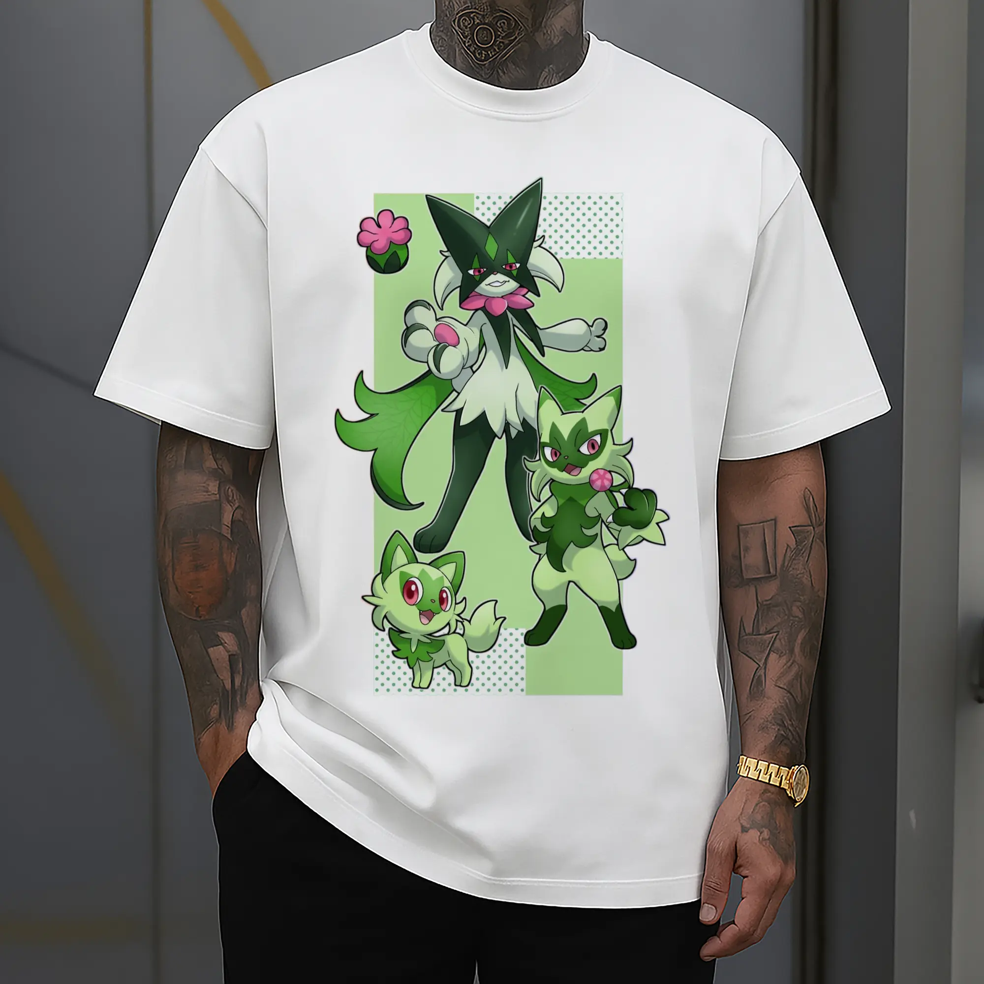 Meowscarada graphic tee