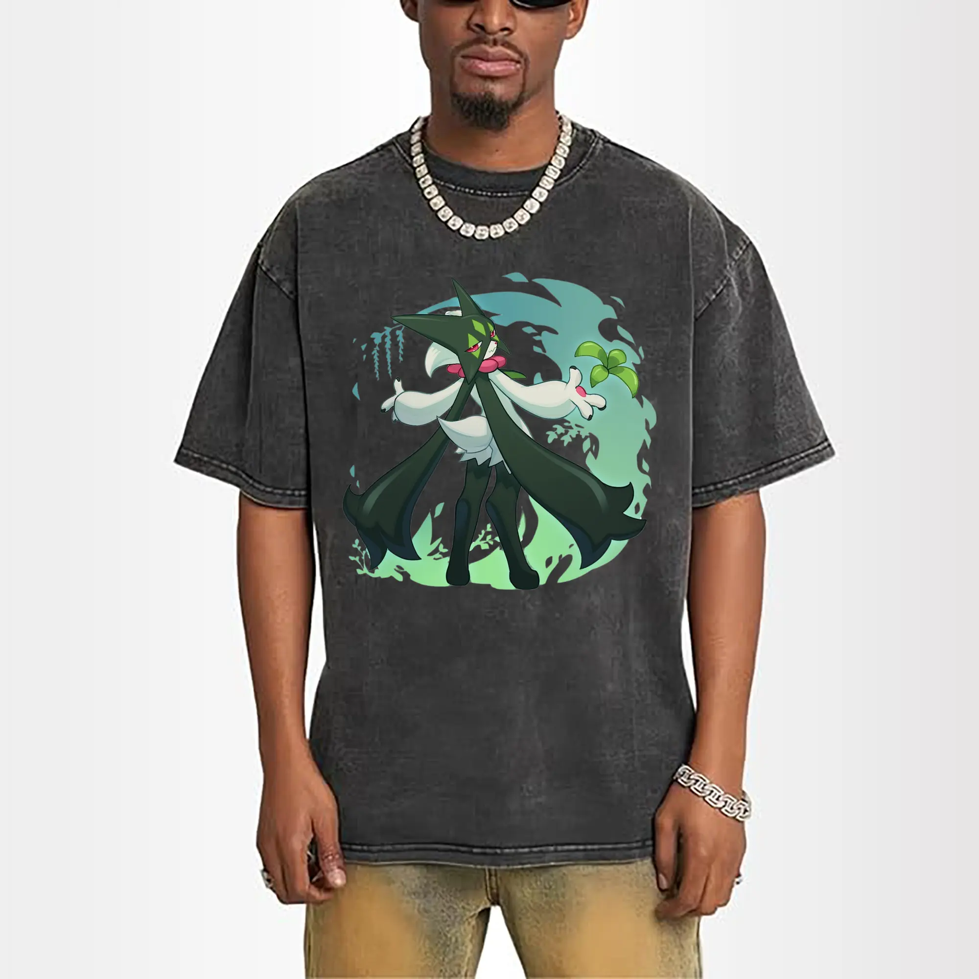 pokemon Meowscarada art tee