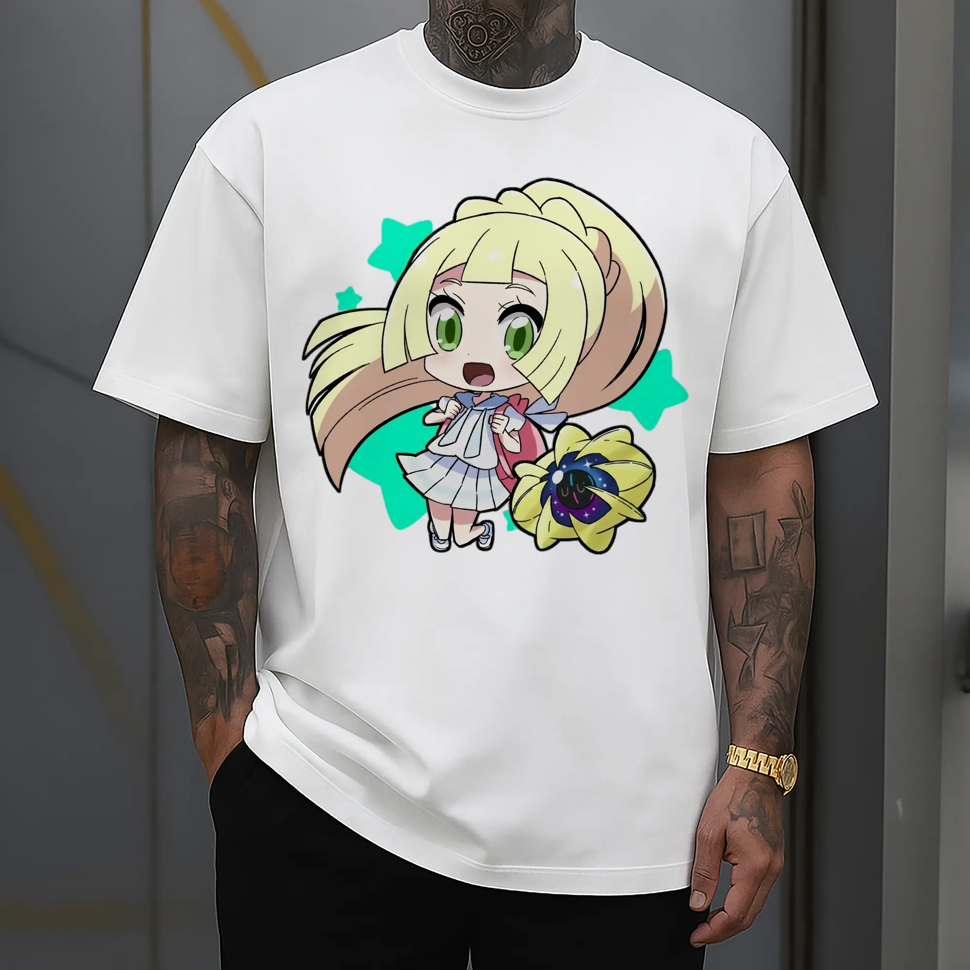girl Lillie Pokemon T-Shirts