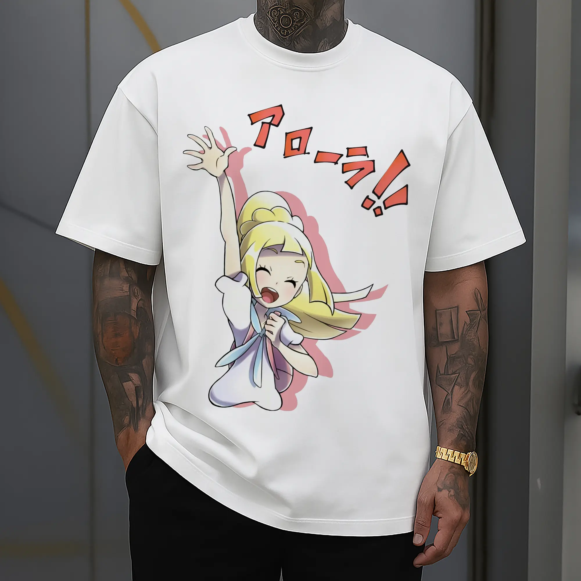 Lillie Pokemon classic Tee