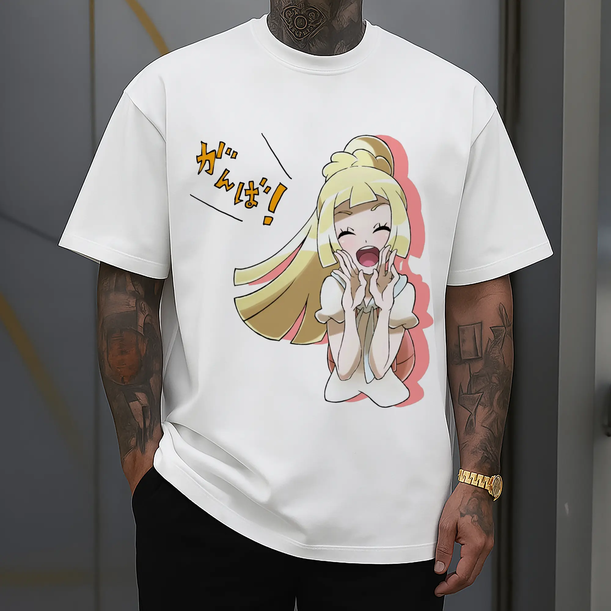 Lillie Pokemon graphic tee