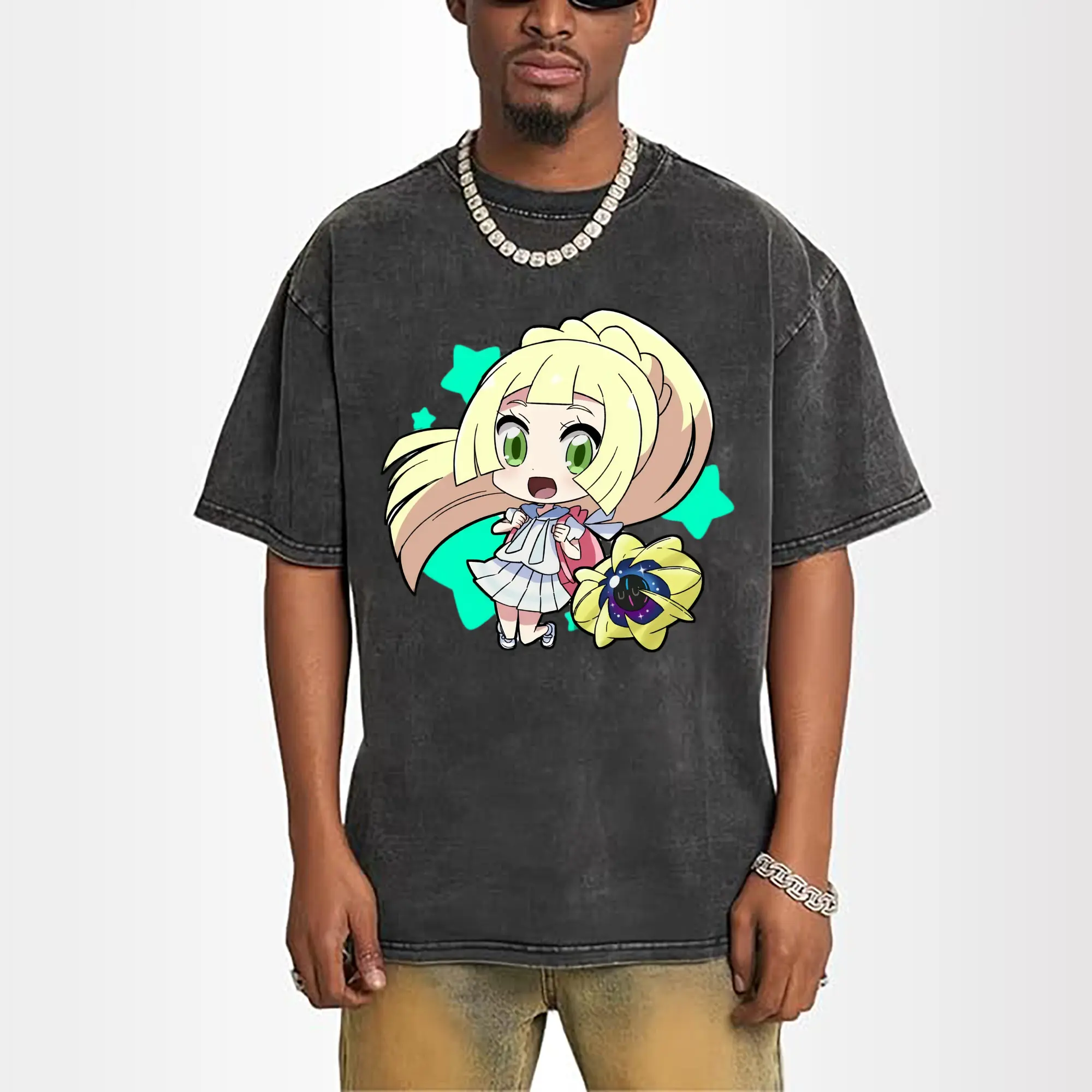 girl Lillie Pokemon T-Shirts