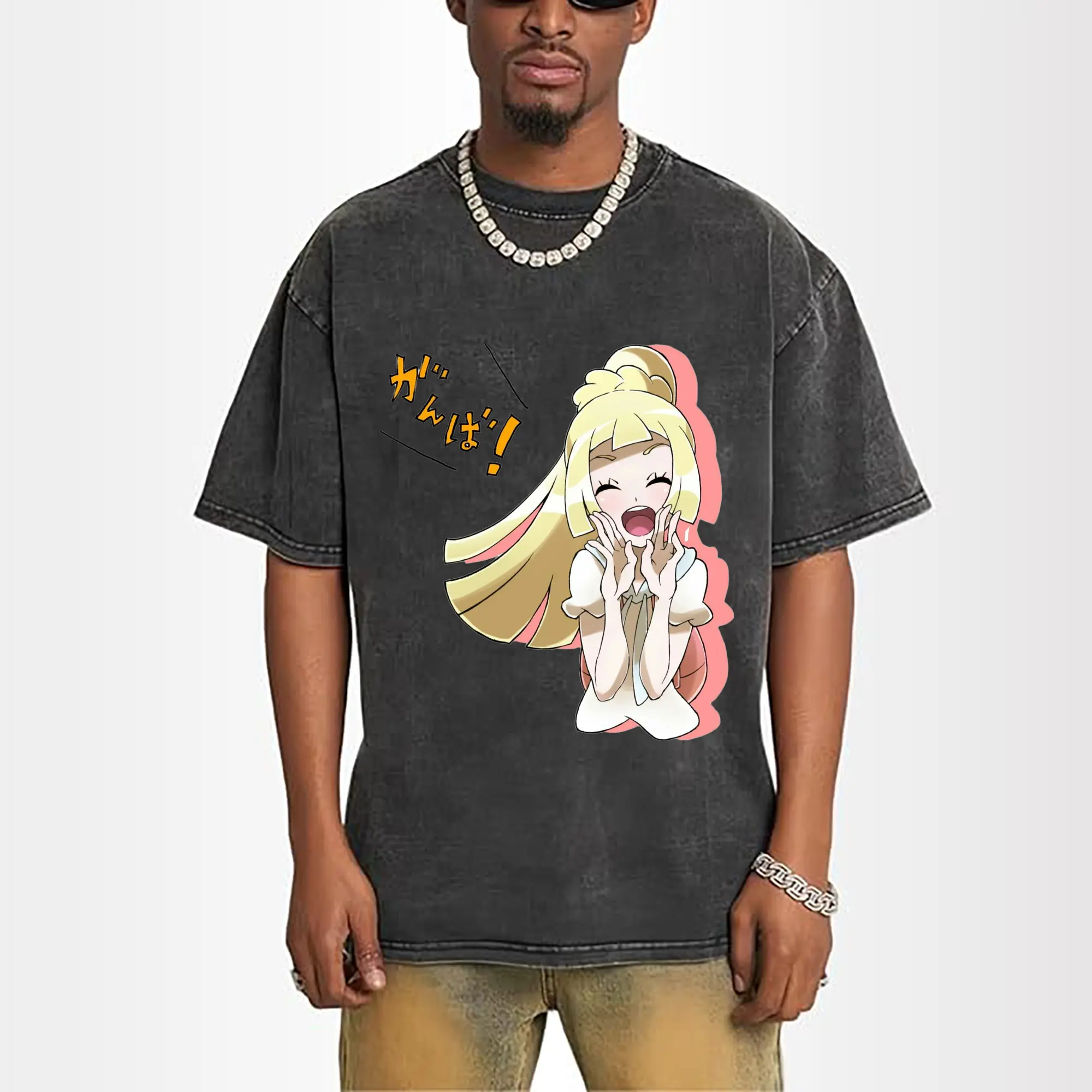 Lillie Pokemon graphic tee