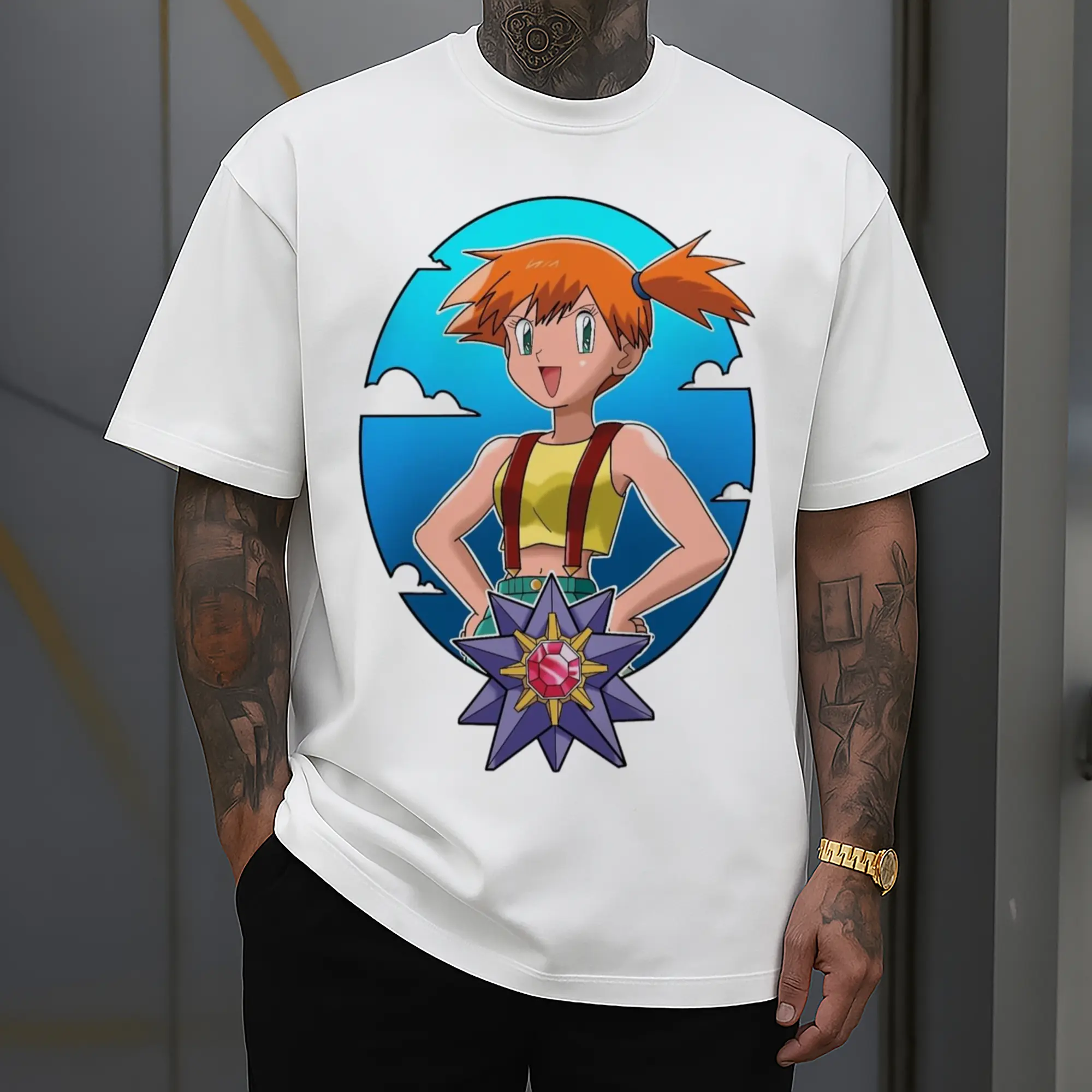 misty pokemon graphic shirt​