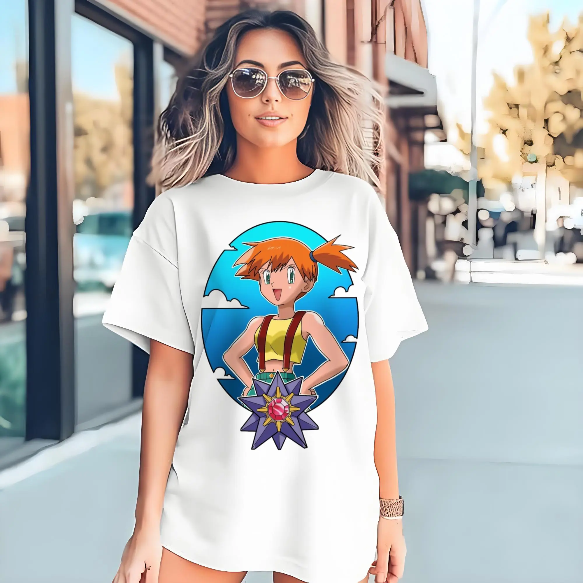 misty pokemon graphic shirt​