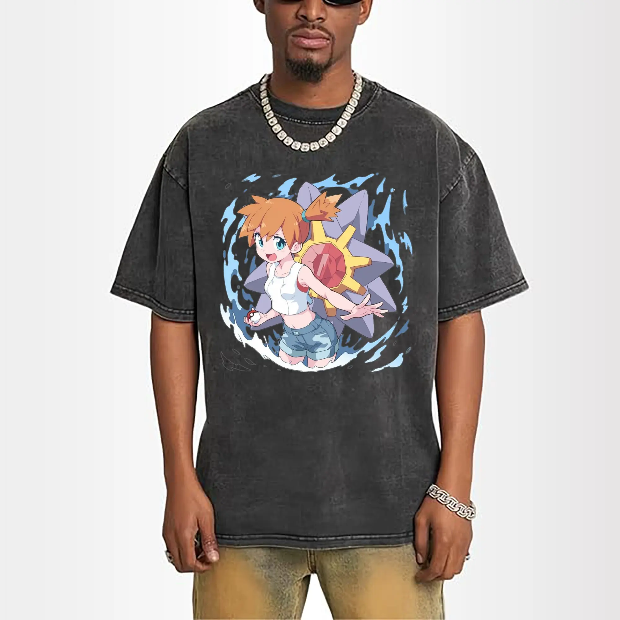 misty pokemon graphic tee
