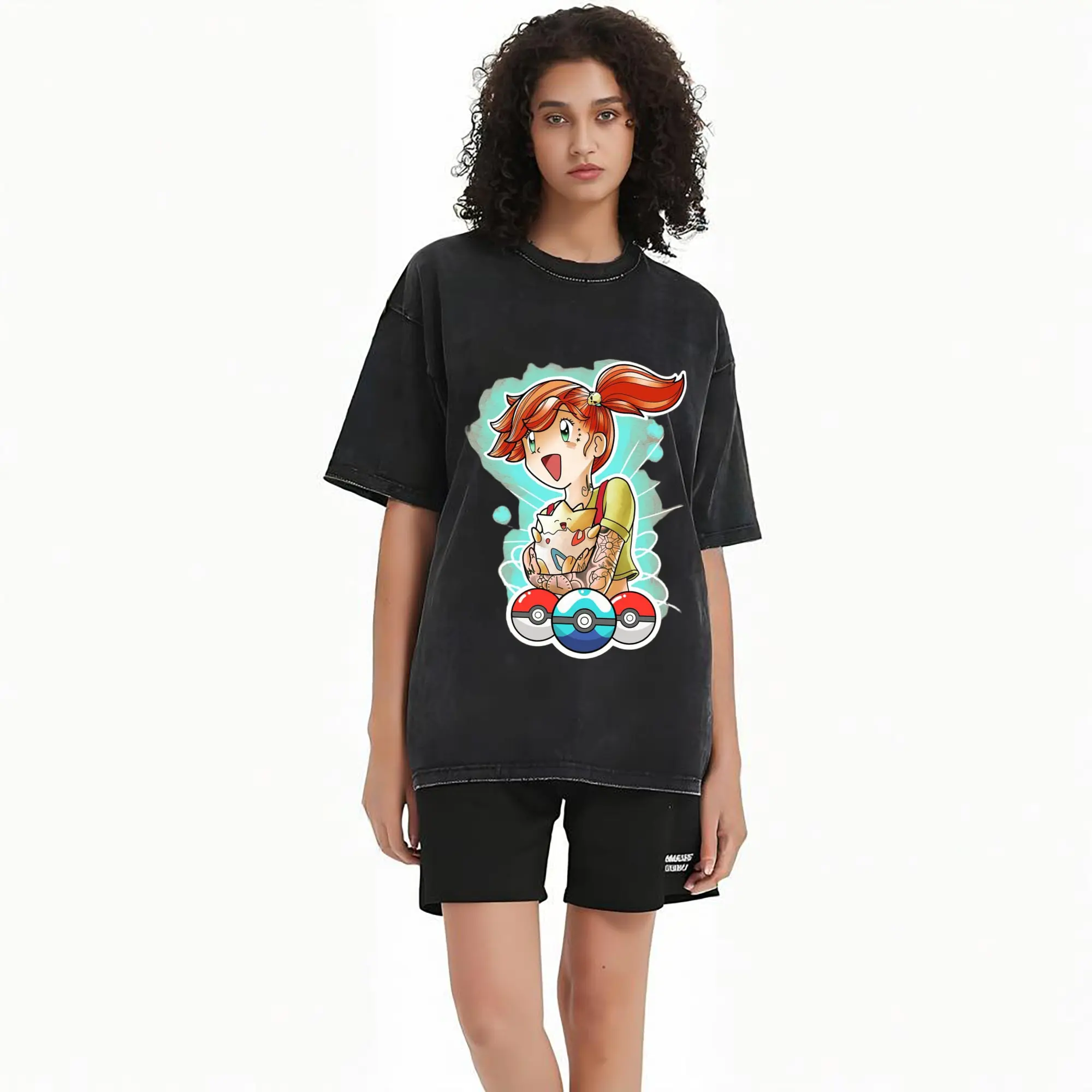 women's pokemon misty tee