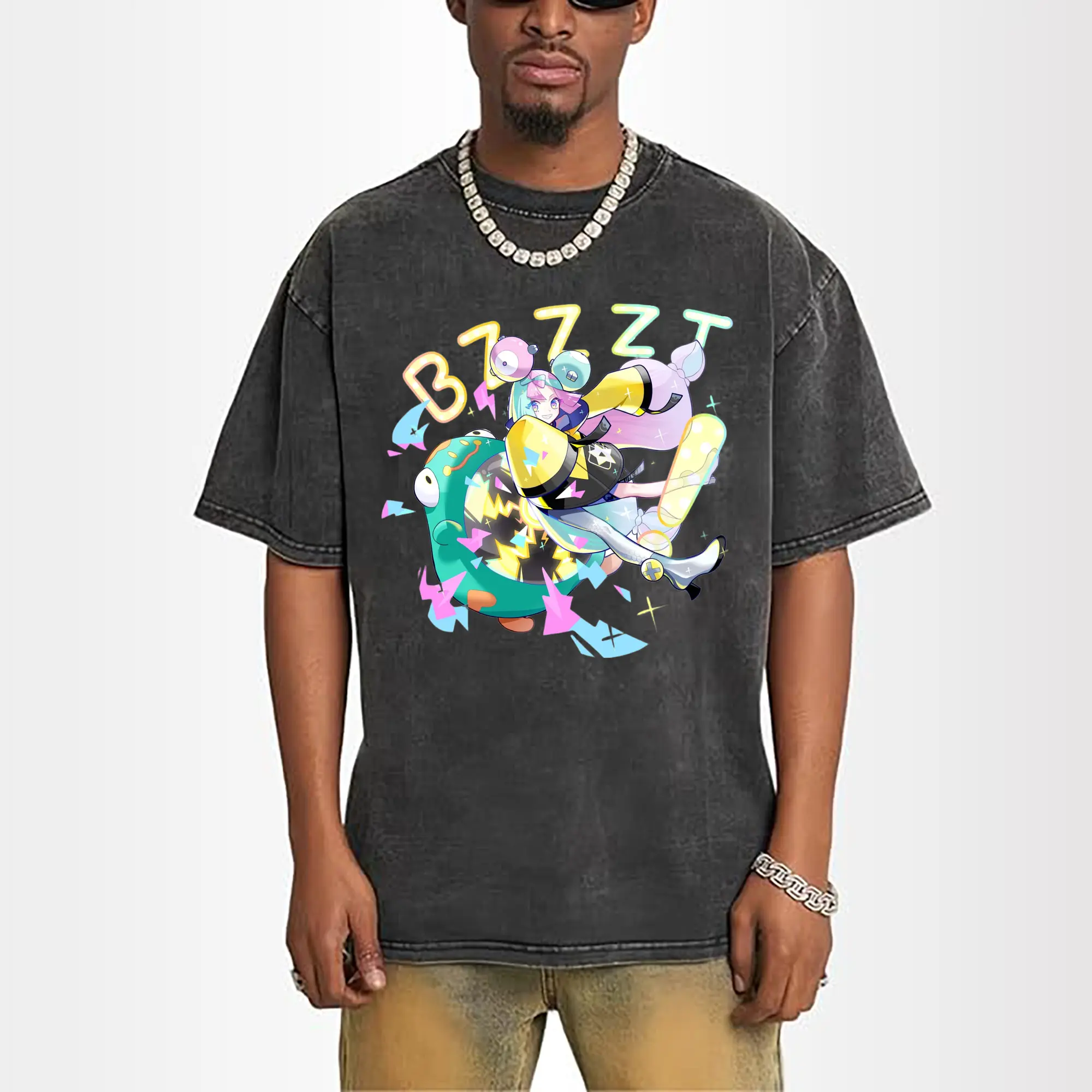 Iono Pokemon graphic Tee