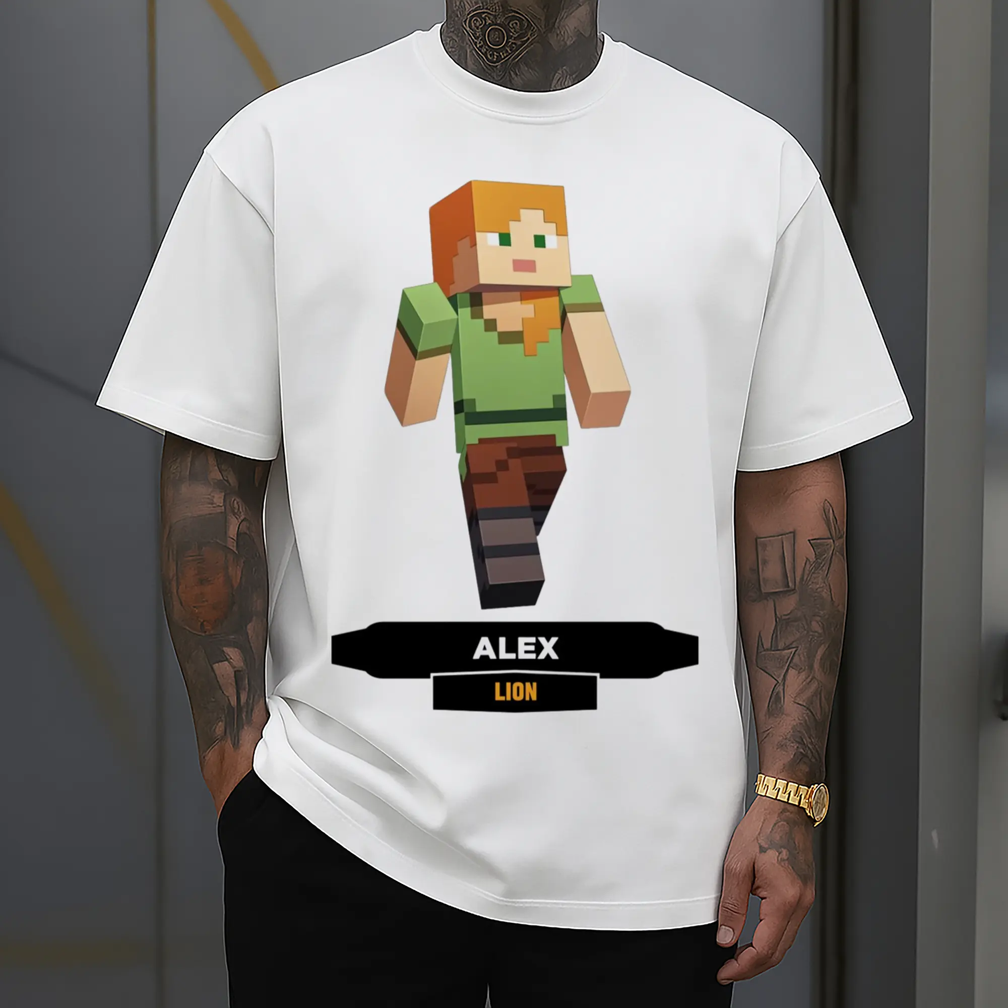 minecraft alex t shirt