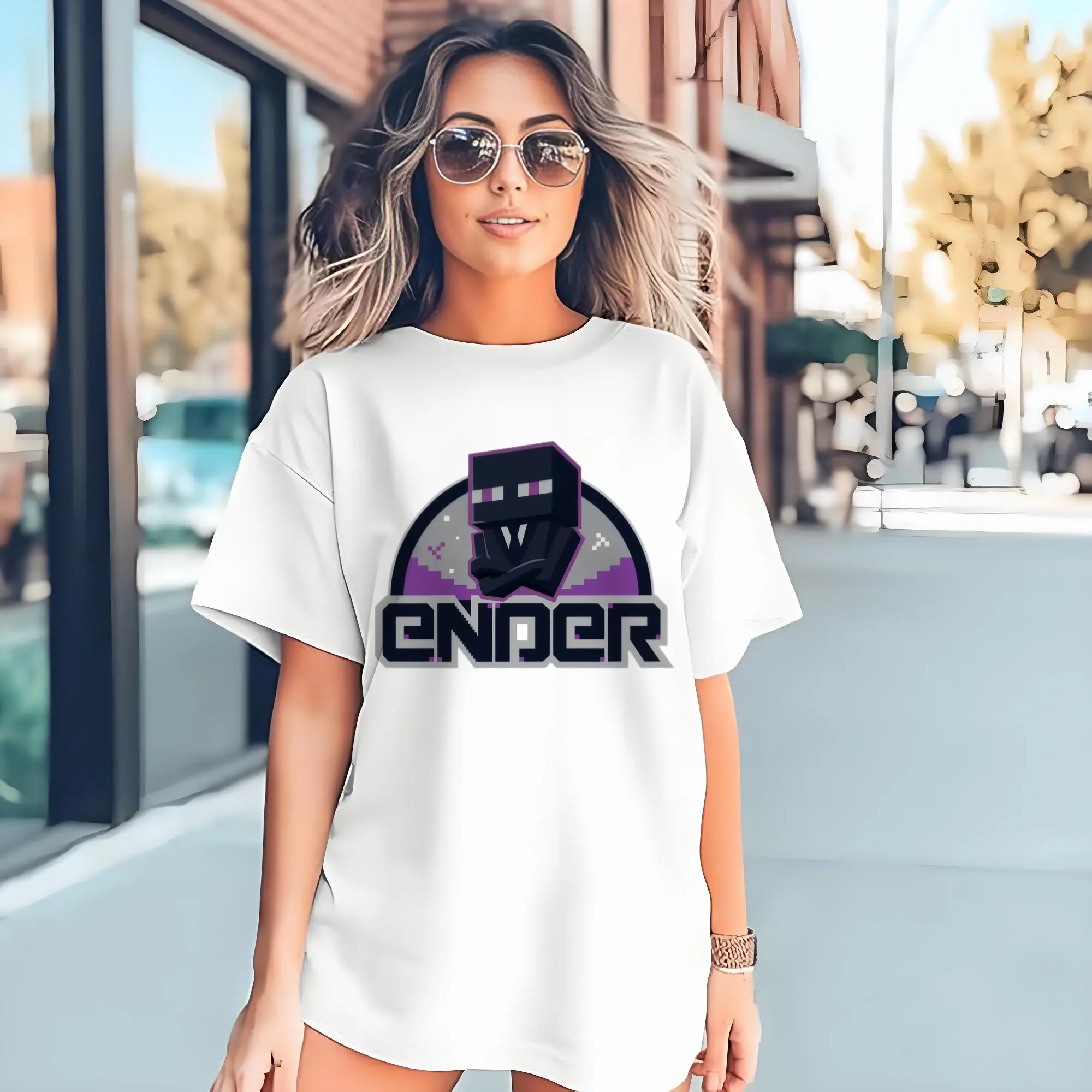 minecraft Enderman shirt