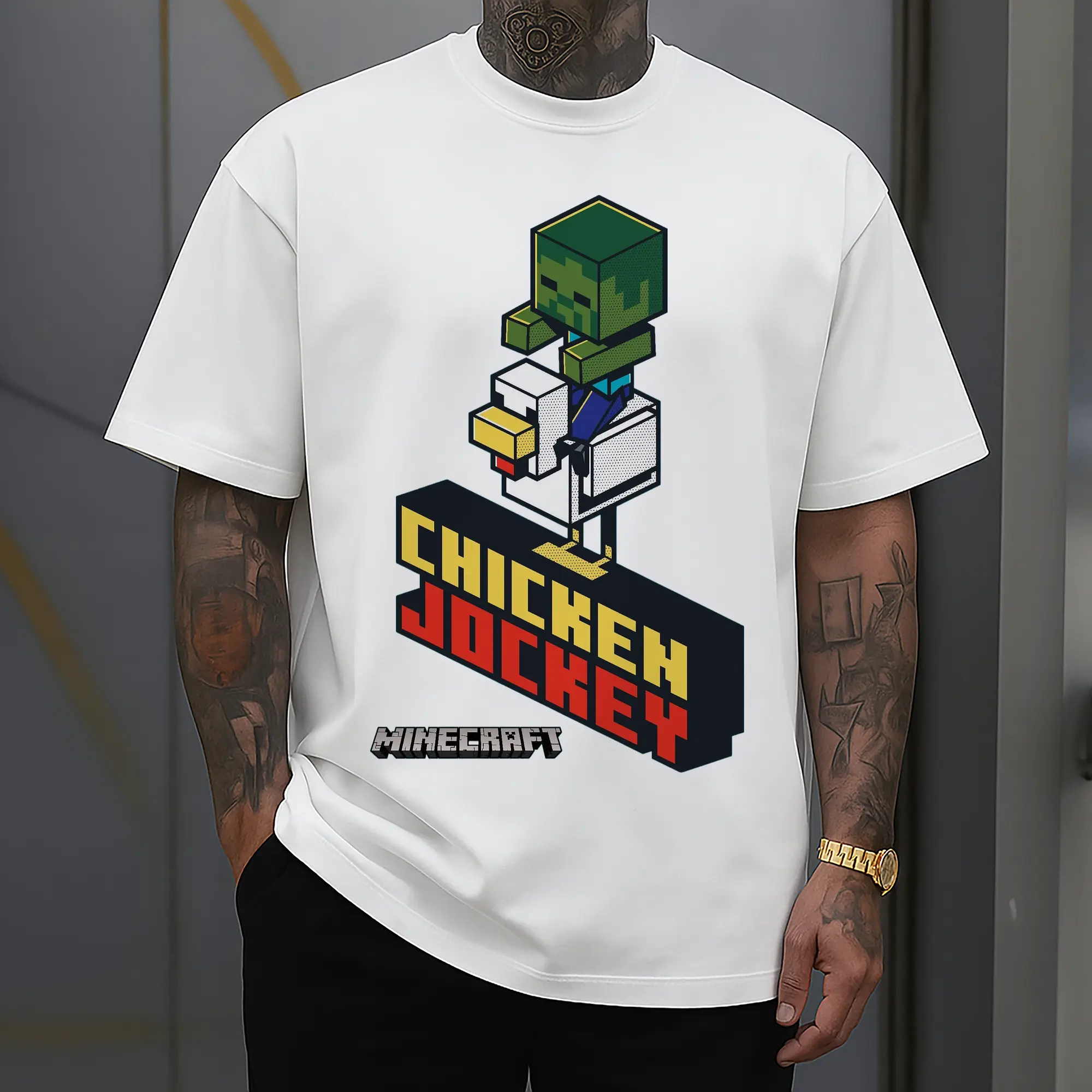 Minecraft Zombie Graphic T-Shirt