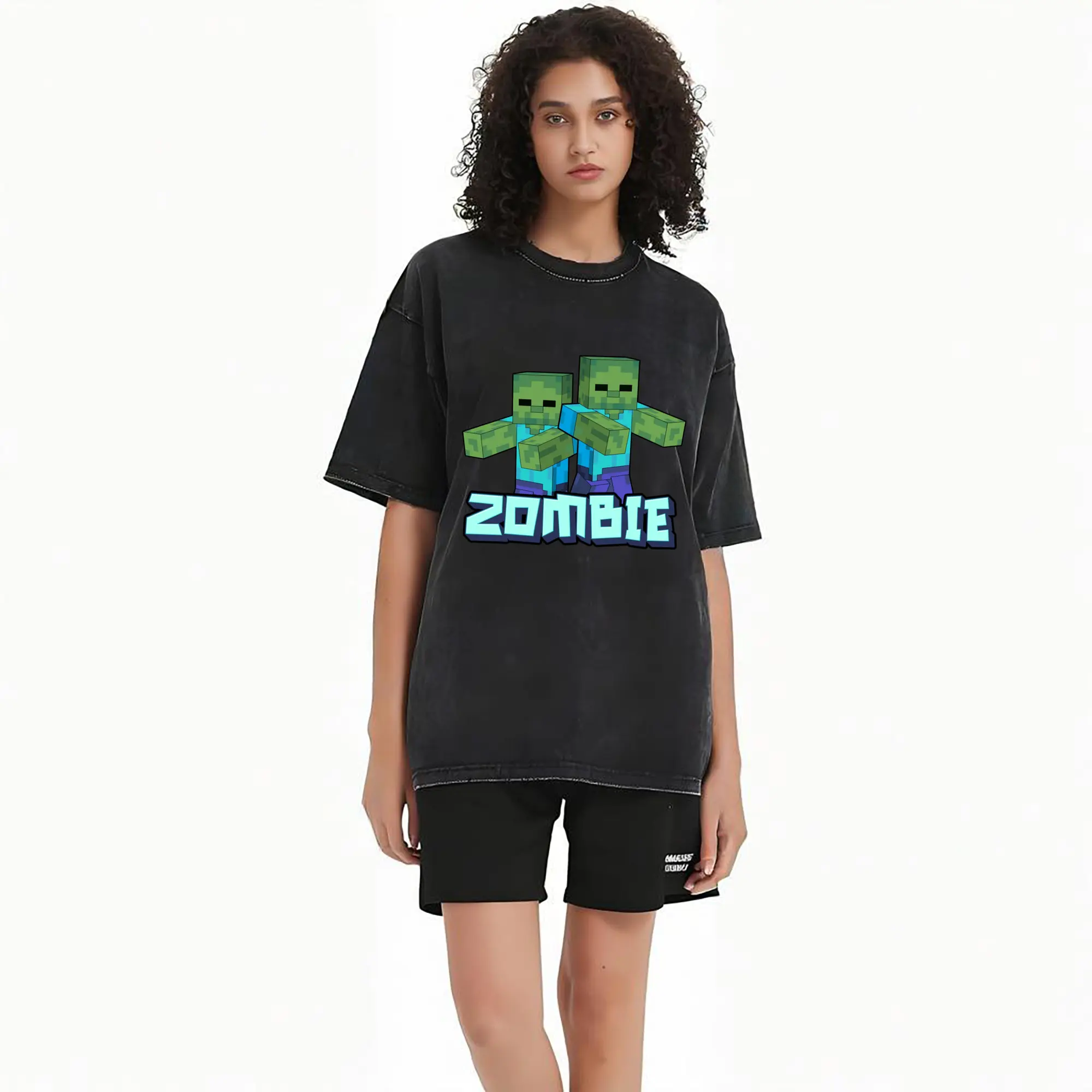 Men's Minecraft Zombies Graphic Tee