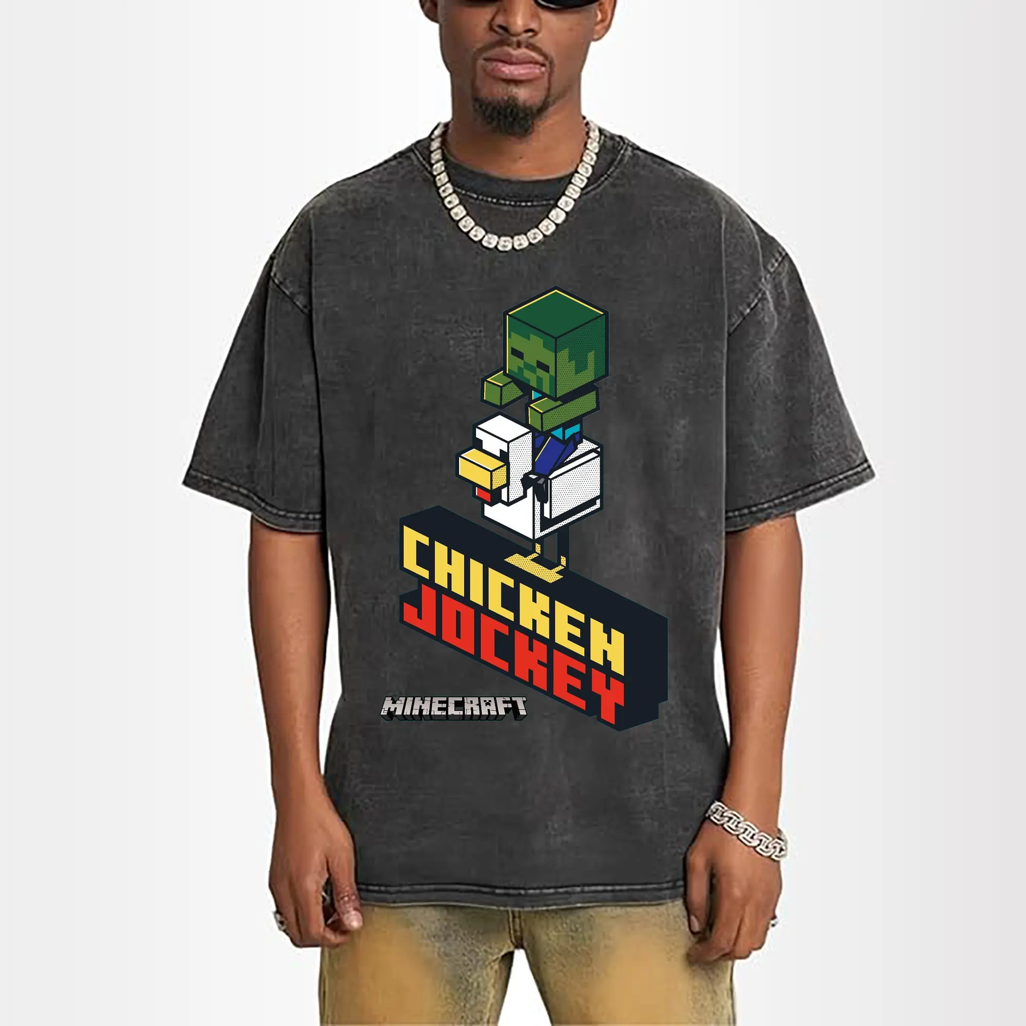 Minecraft Zombie Graphic T-Shirt