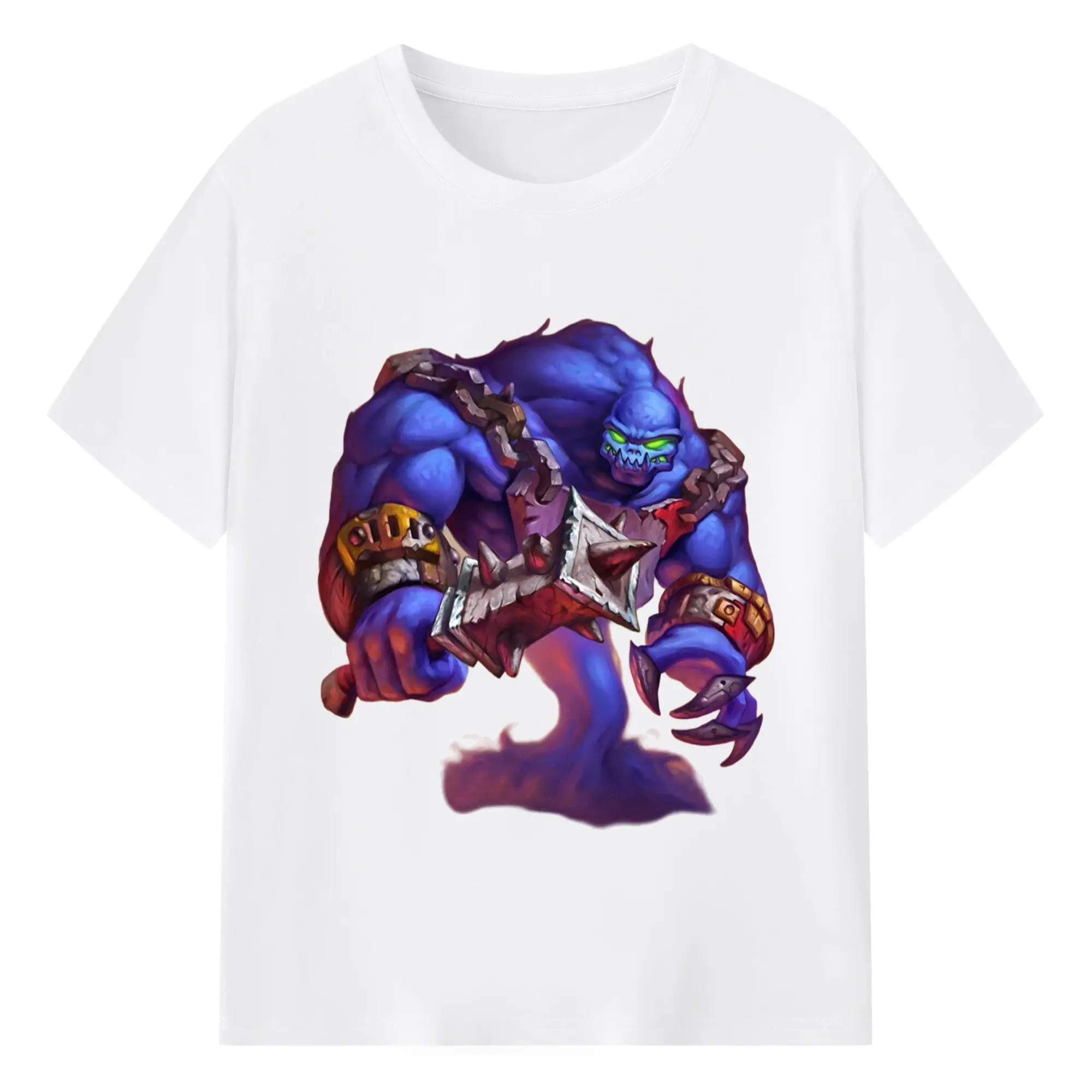 Hearthstone Void graphic tee - 180g Cotton T-Shirt With Front Heat Transfer Print – Soft, Lightweight, Fitted Design – Comfortable Casual Wear For Sports & Everyday Use