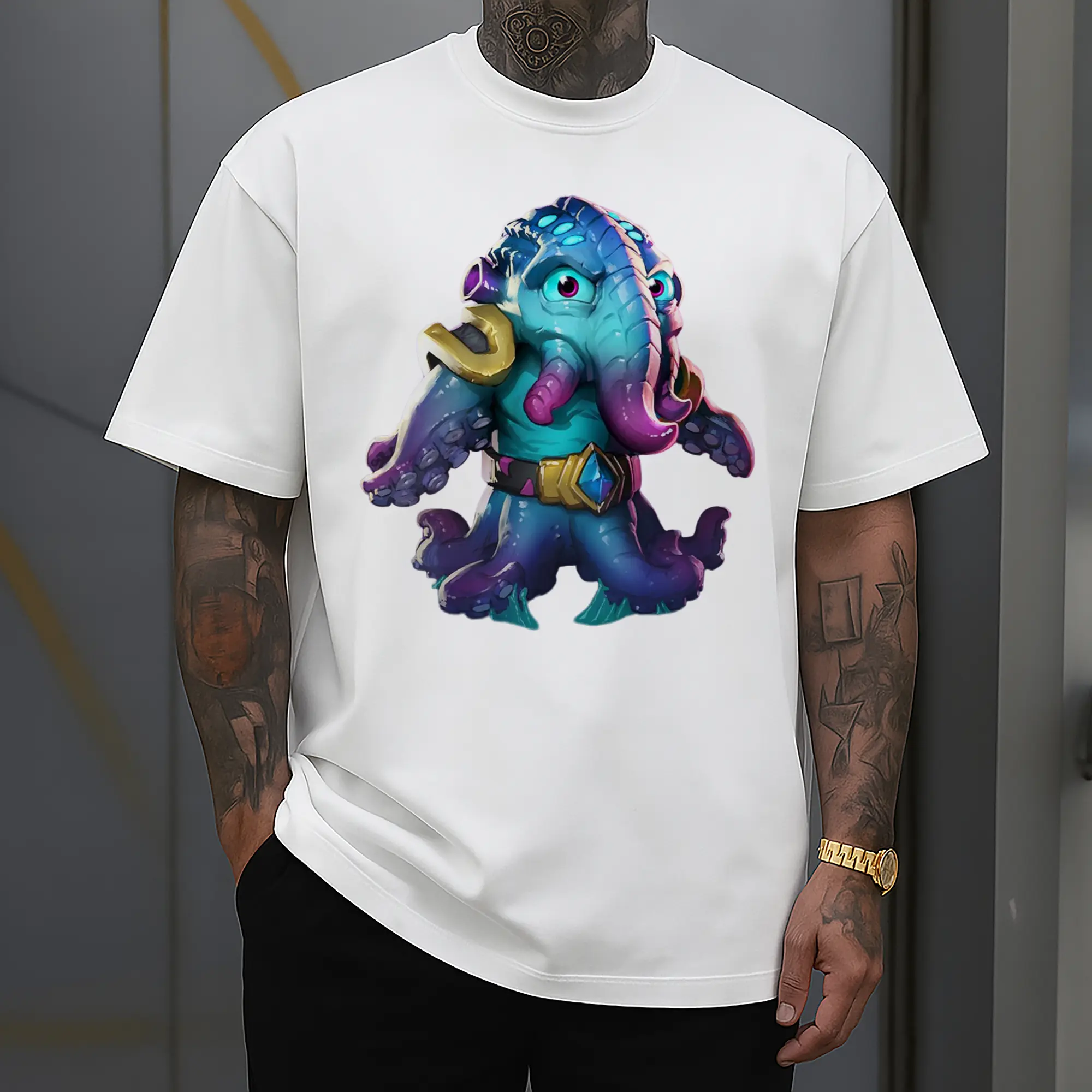 hearthstone Old God graphic tee