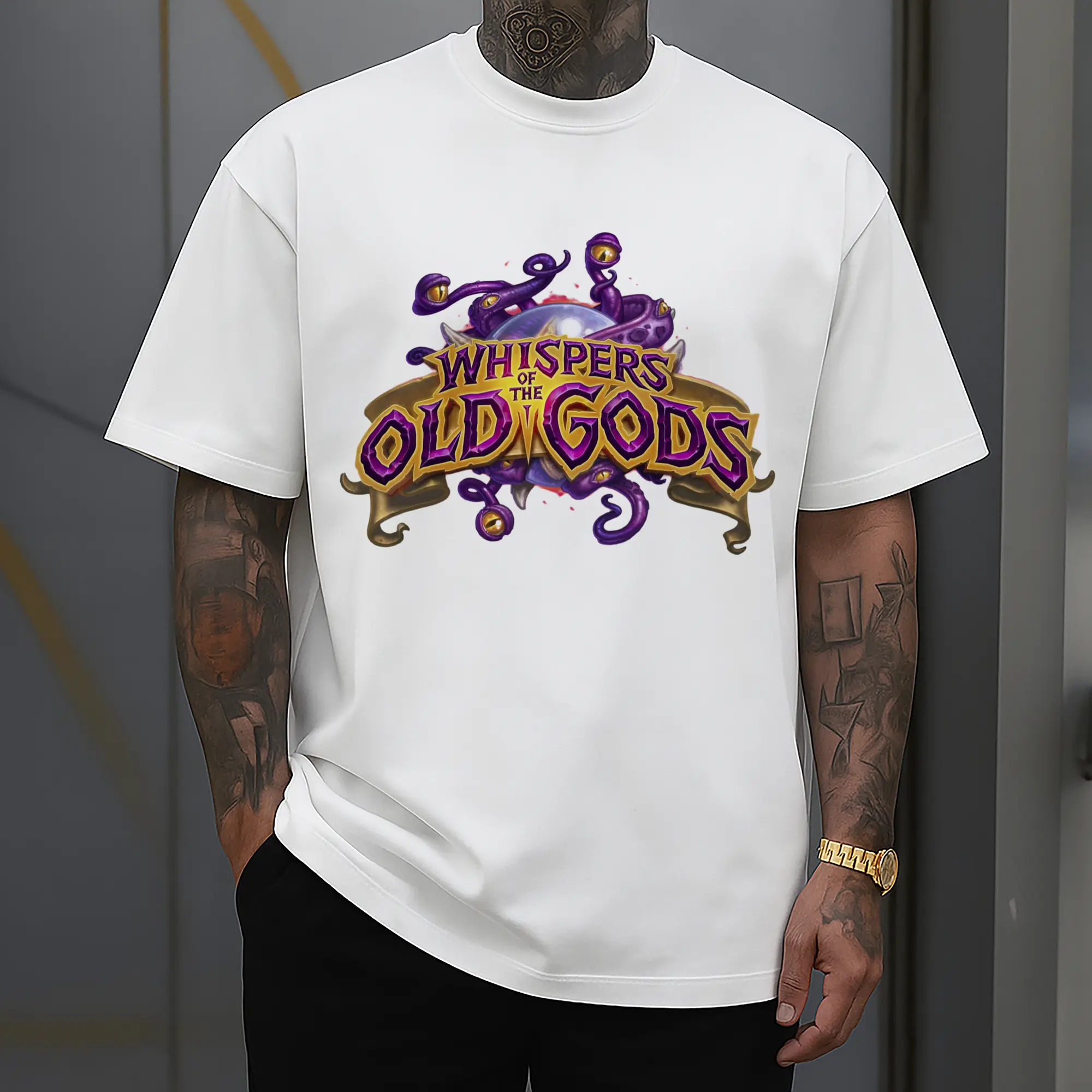 hearthstone old gods logo shirt