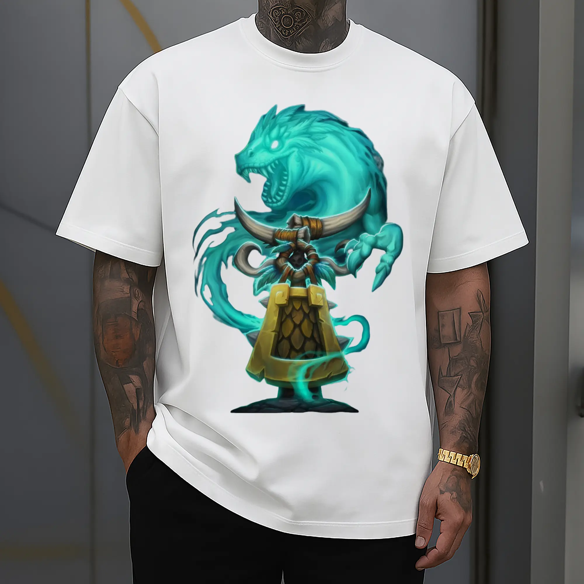 hearthstone shaman icon t shirts