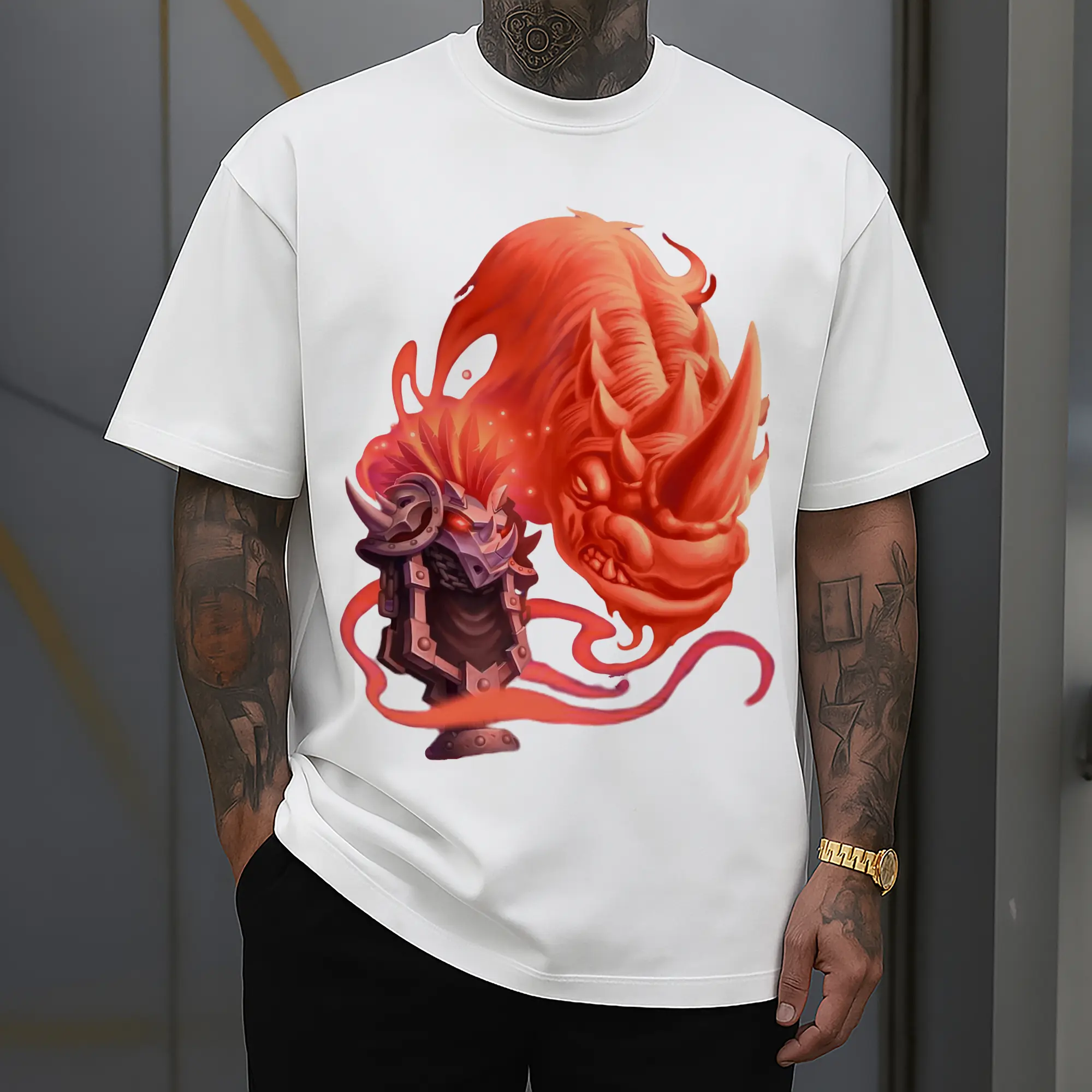 hearthstone shaman icon tee