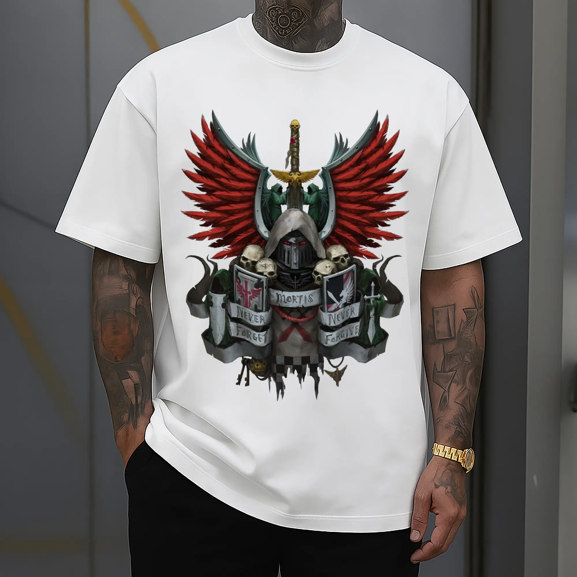 vintage warhammer 40k icon tee