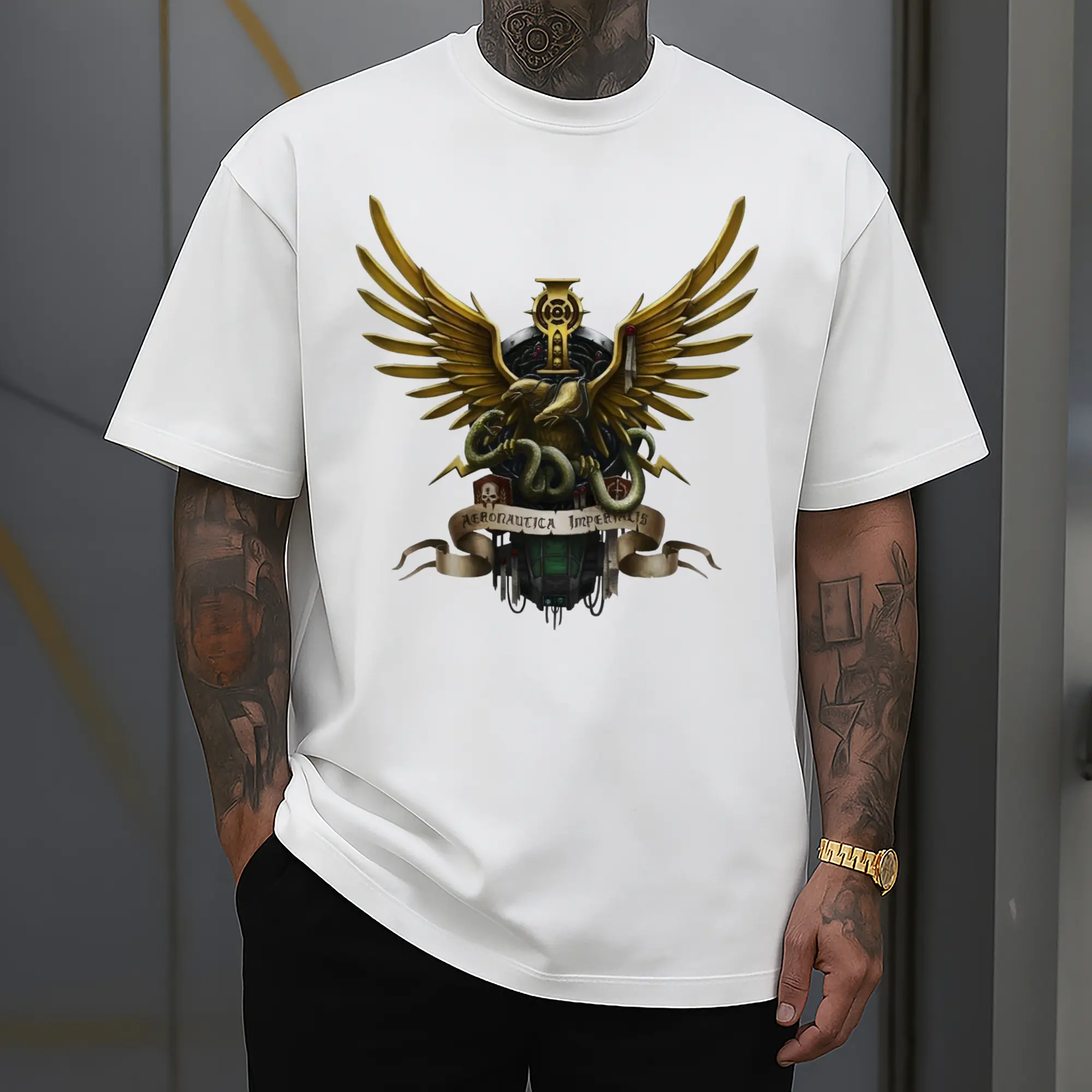 vintage warhammer 40k icon t-shirt