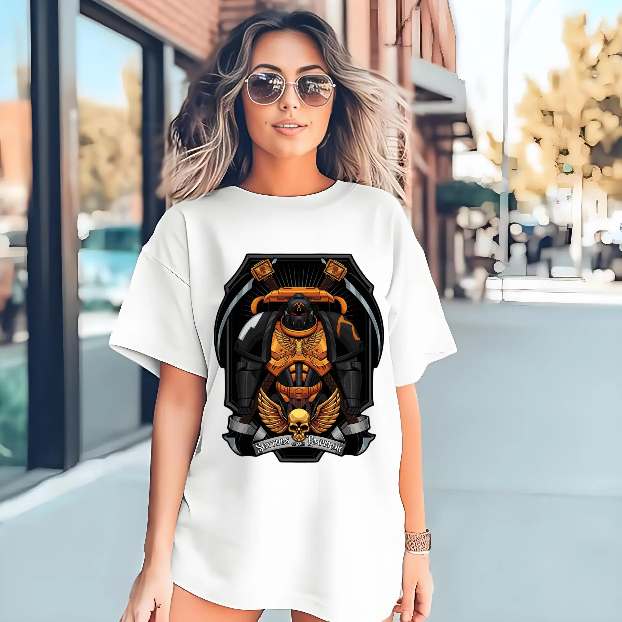 vintage warhammer 40k scythes of the emperor t-shirt