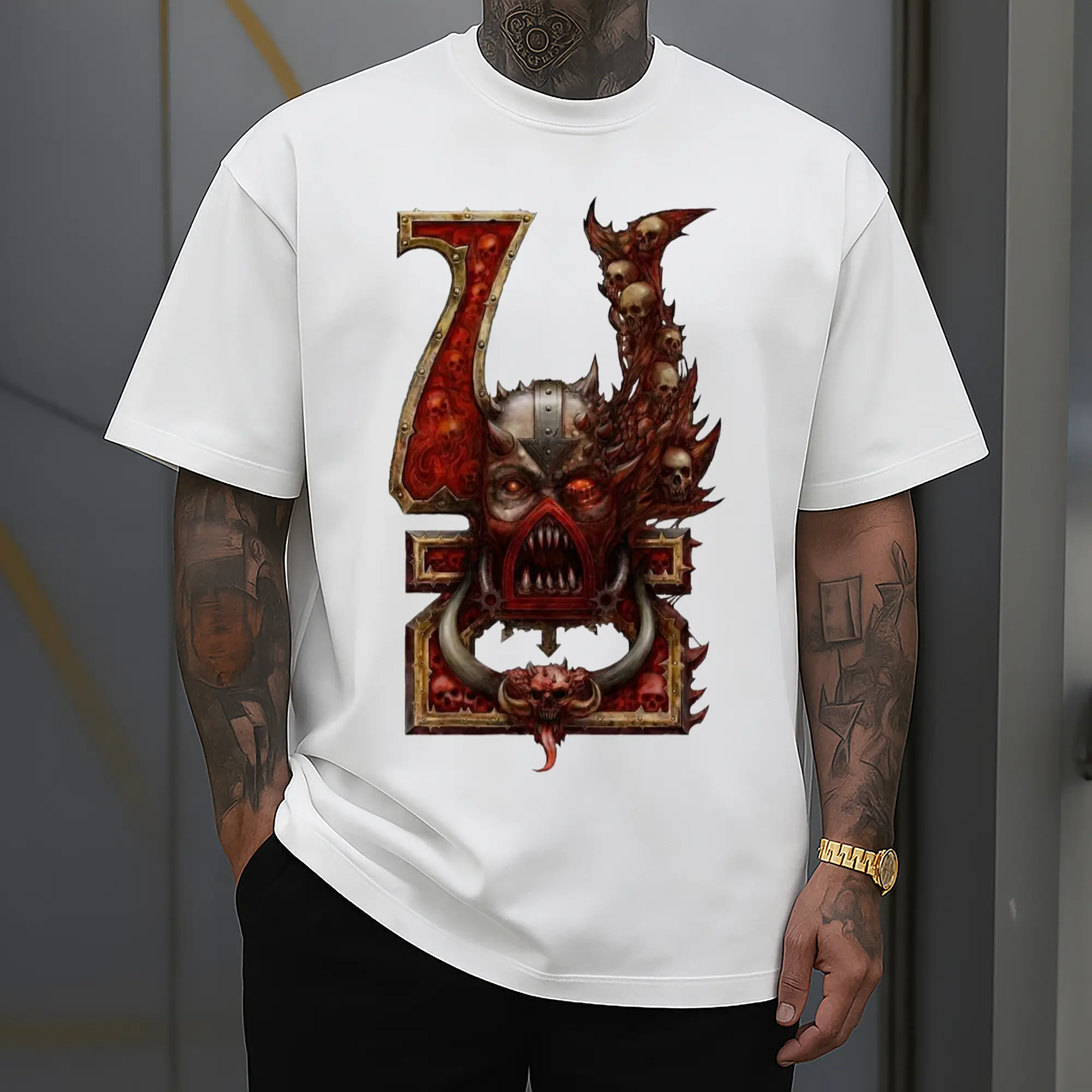 warhammer 40k chaos armies t-shirt