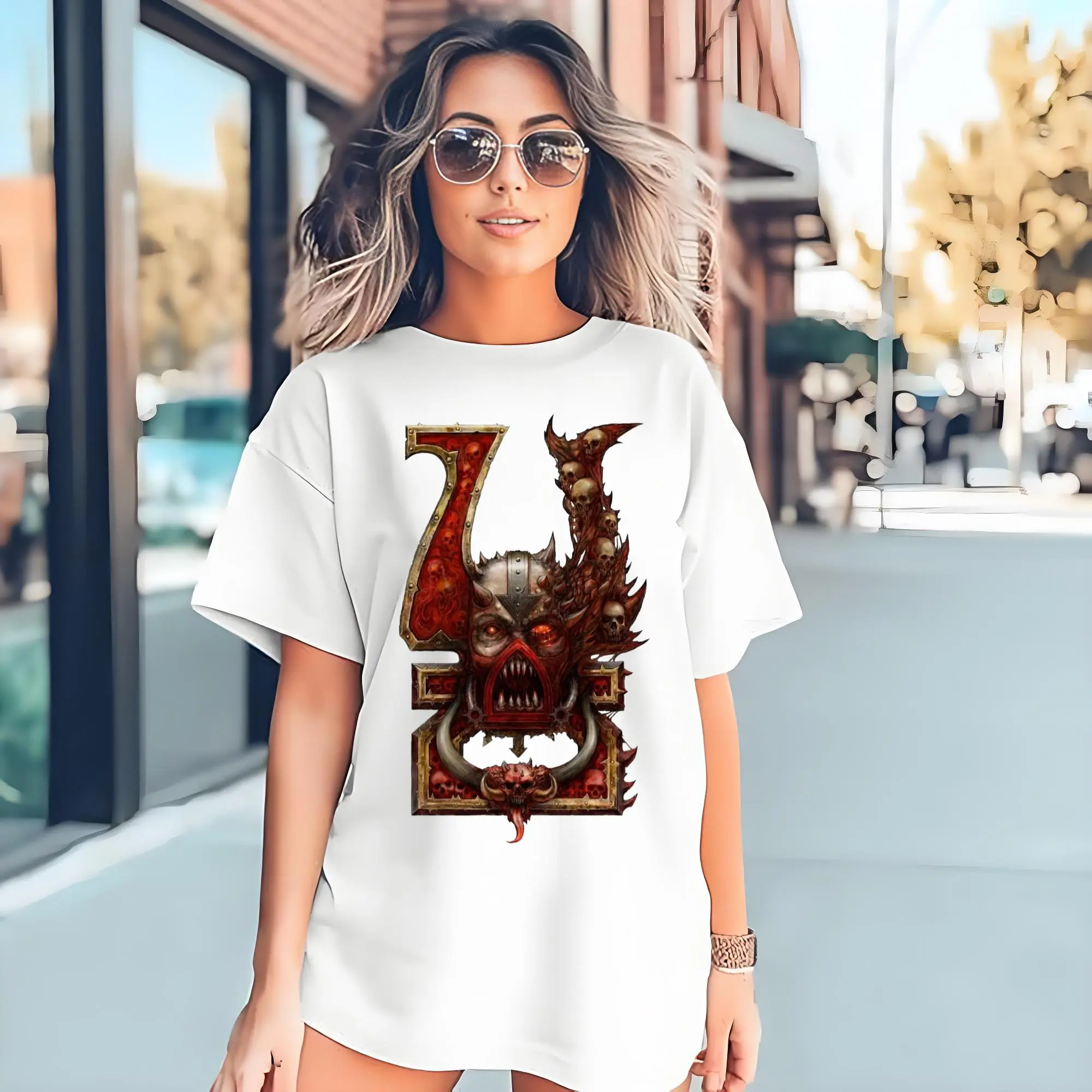 warhammer 40k chaos armies t-shirt