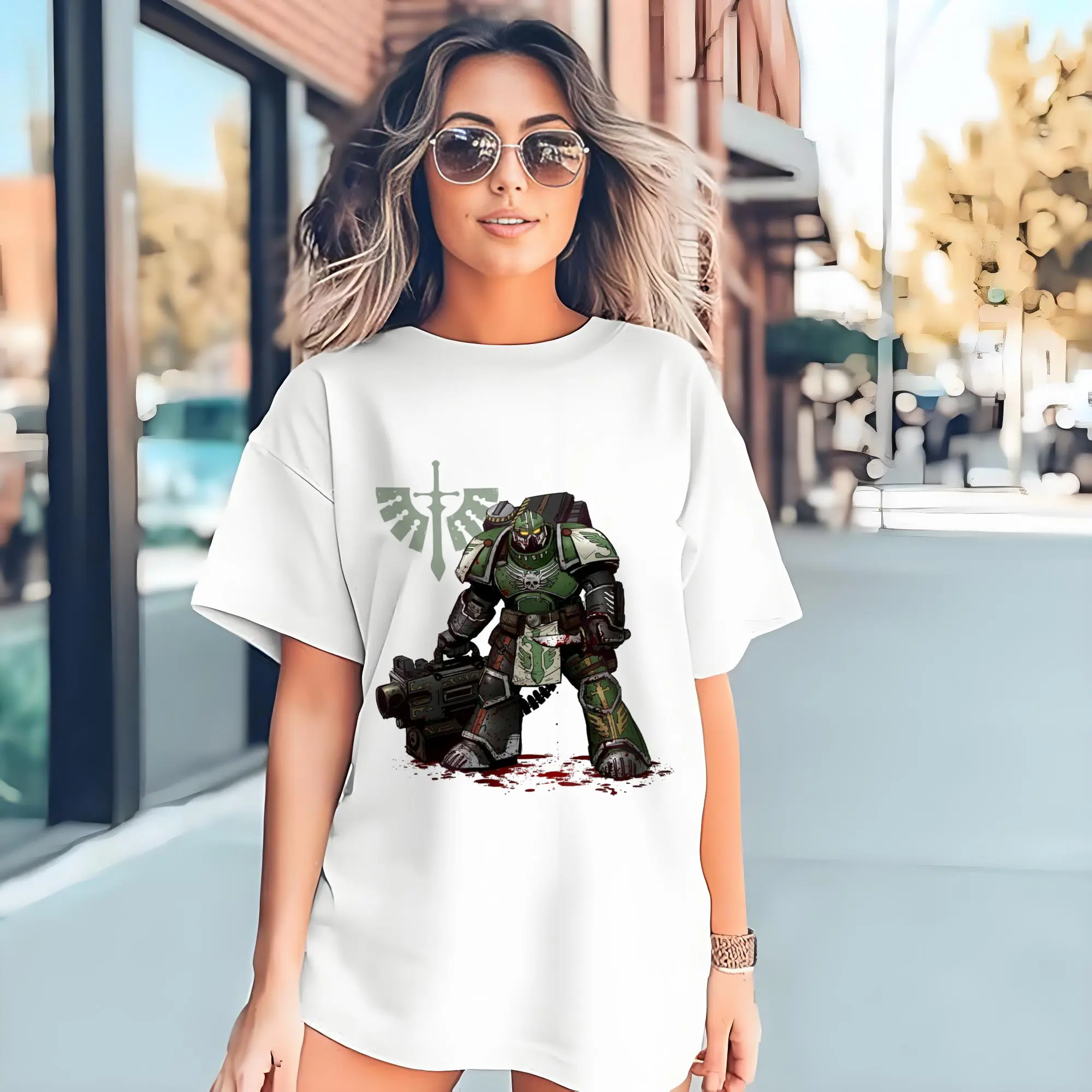 warhammer 40k dark angels tee
