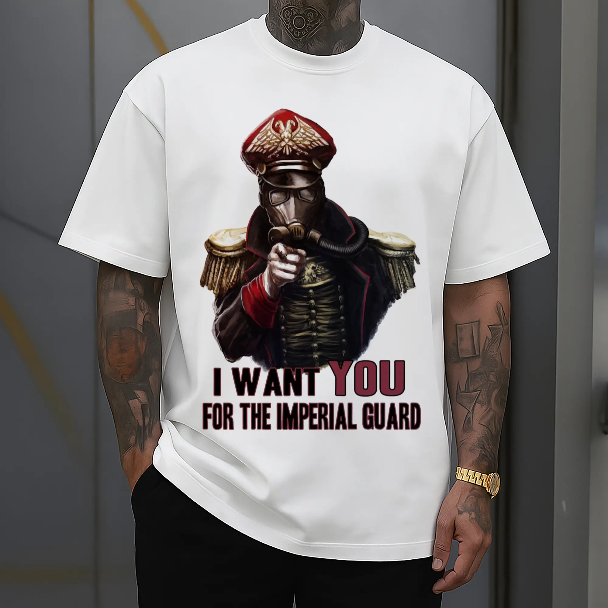 warhammer 40k i want you t-shirt