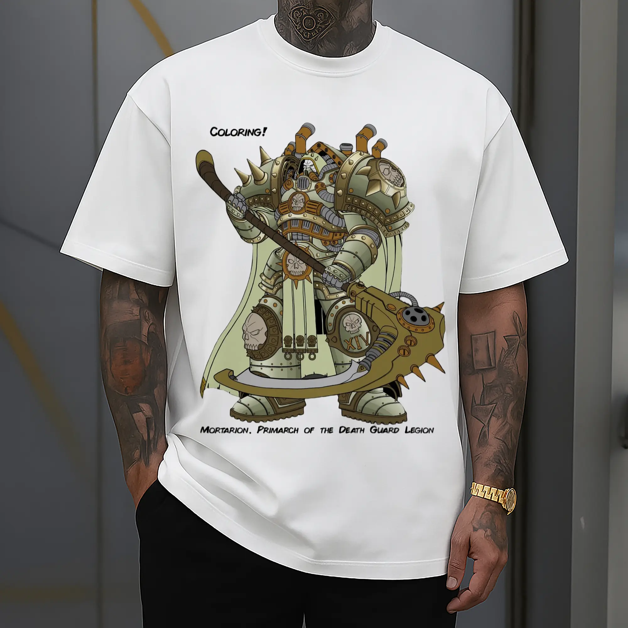 warhammer 40k Mortarion t-shirt