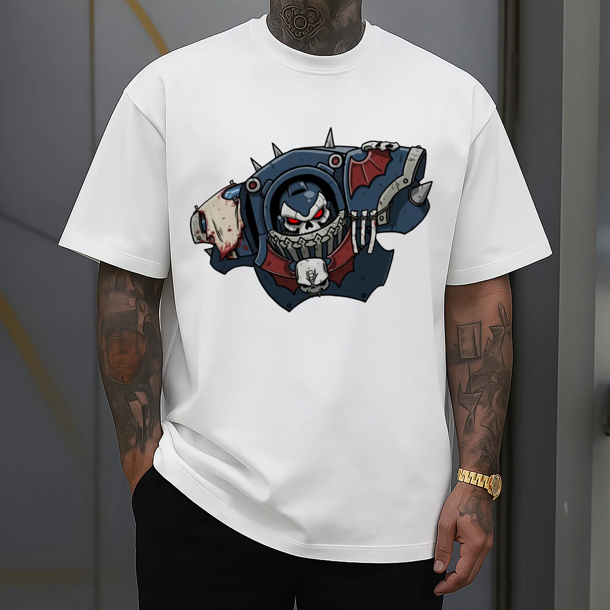 warhammer 40k night loard t-shirt