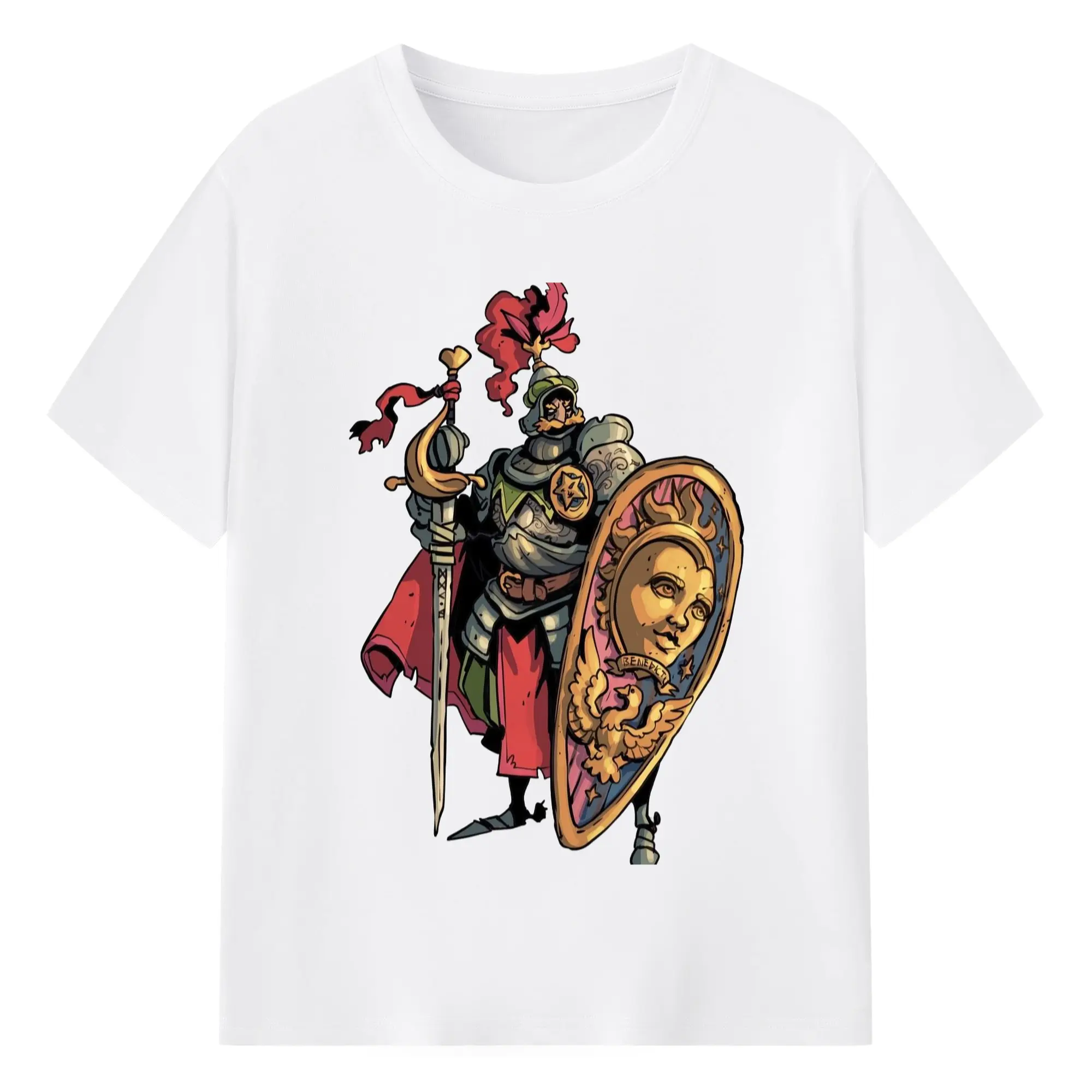 Total war warhammer Empire t shirt​ - 180g Cotton T-Shirt With Front Heat Transfer Print – Soft, Lightweight, Fitted Design – Comfortable Casual Wear For Sports & Everyday Use