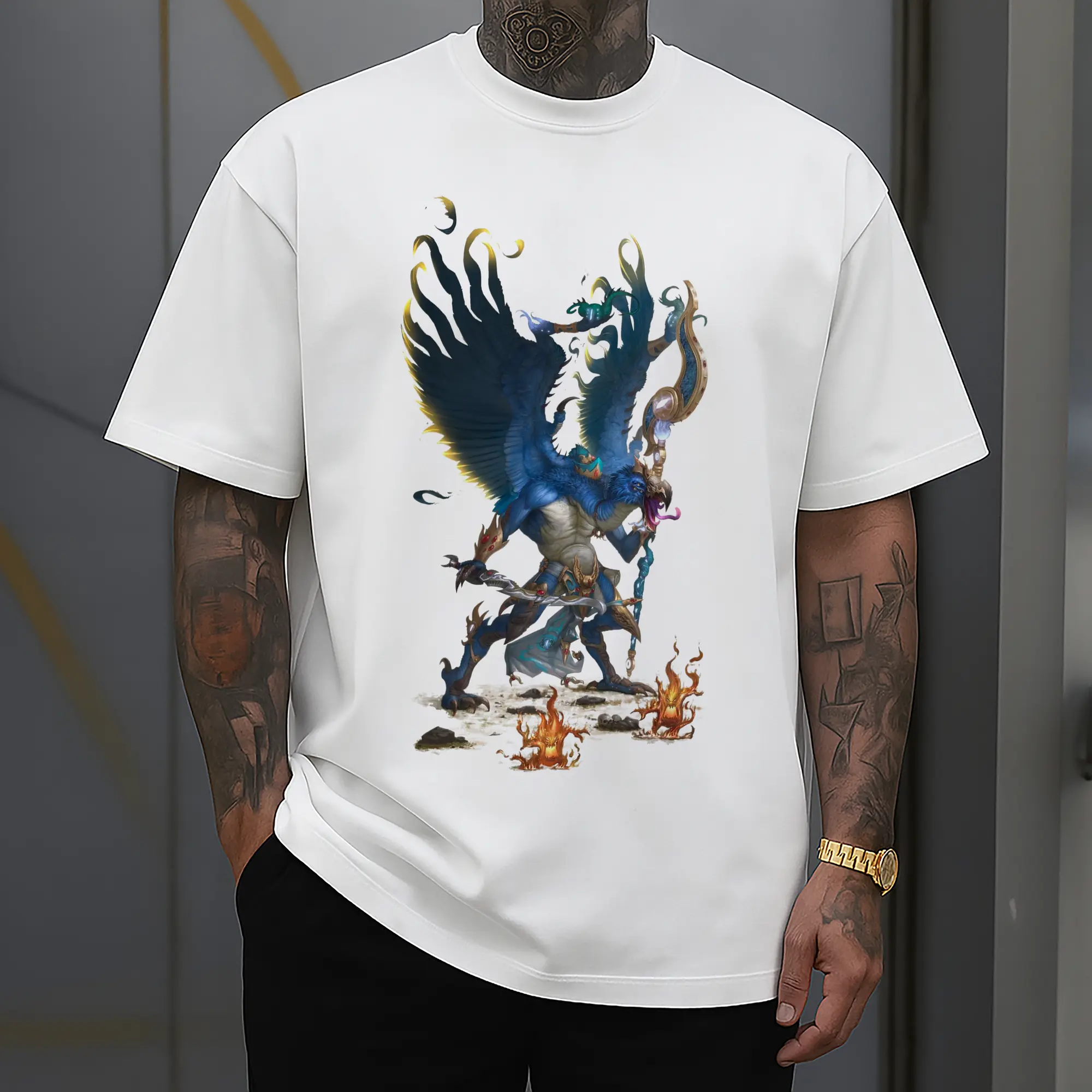 total war warhammer Chaos graphic t shirt​