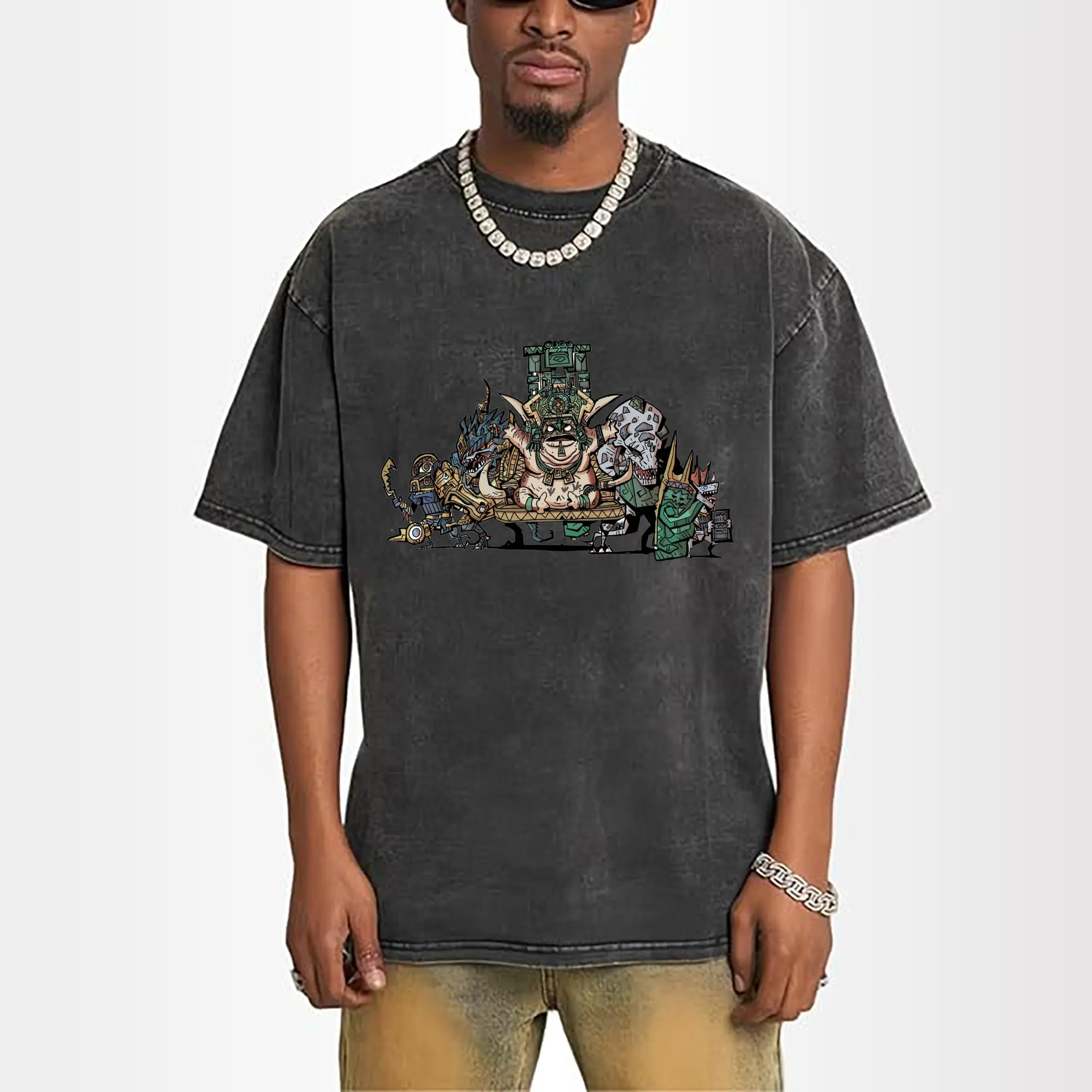 total war warhammer Lizardmen graphic t shirt​