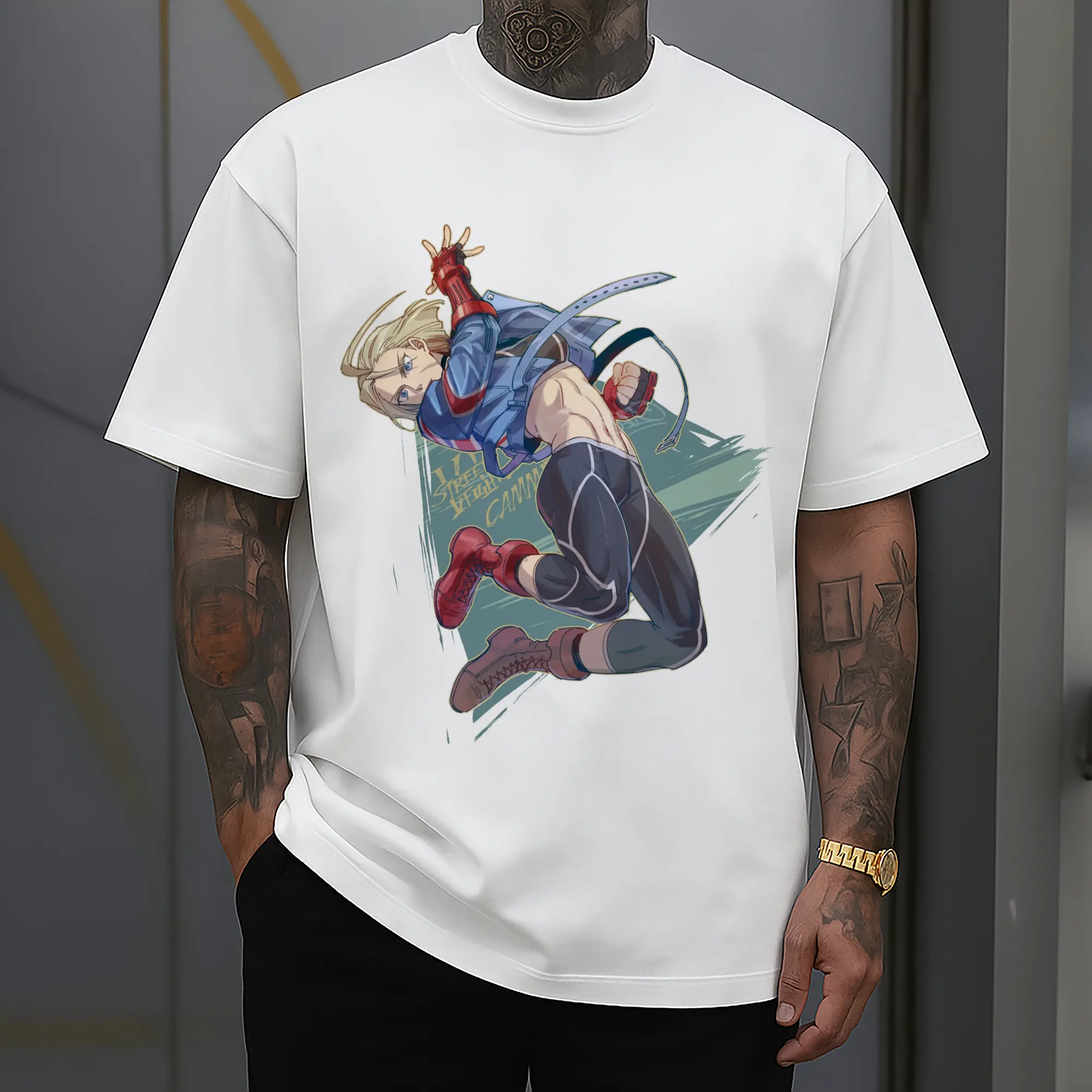 street fighter Cammy t-shirt​
