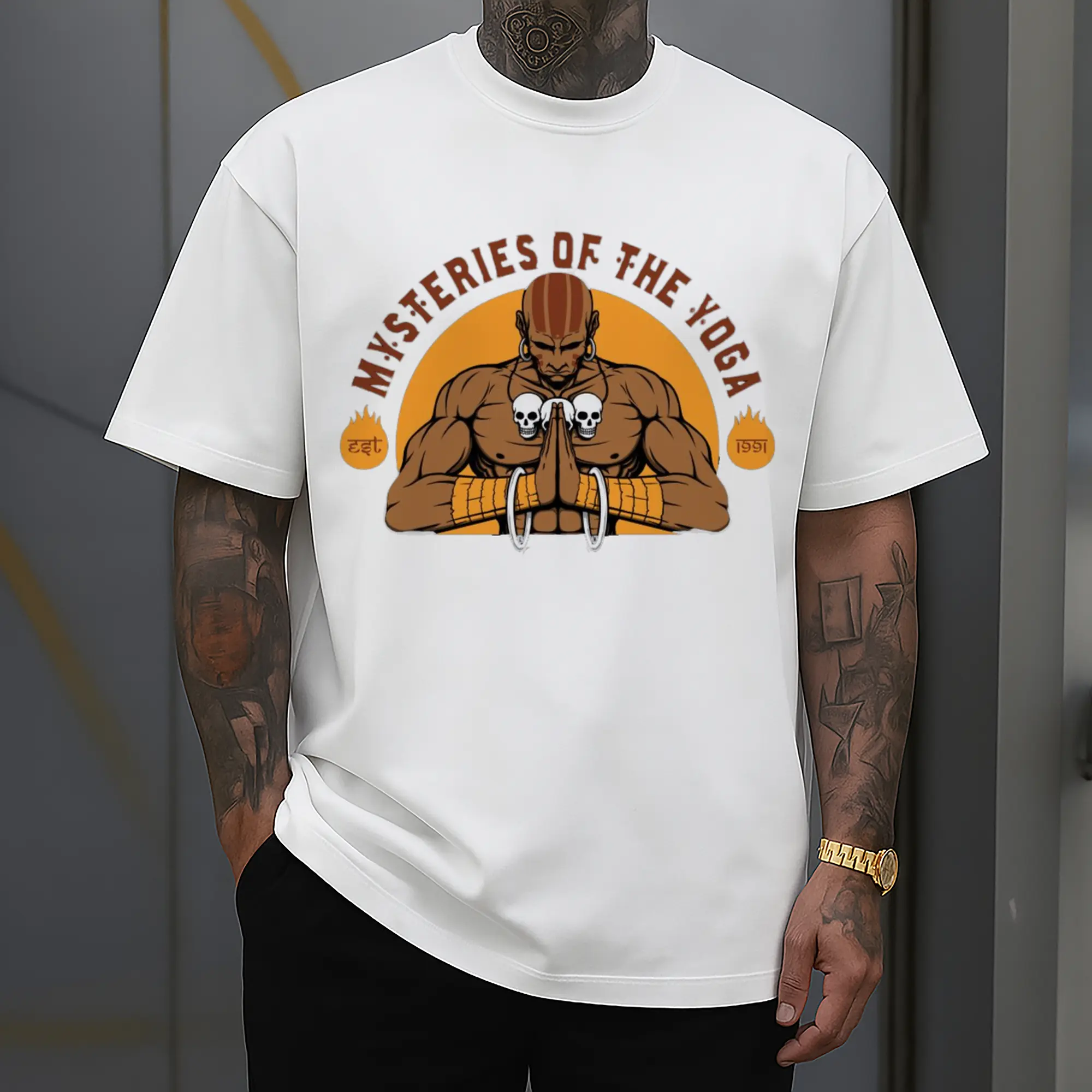 street fighter dhalsim t shirt​