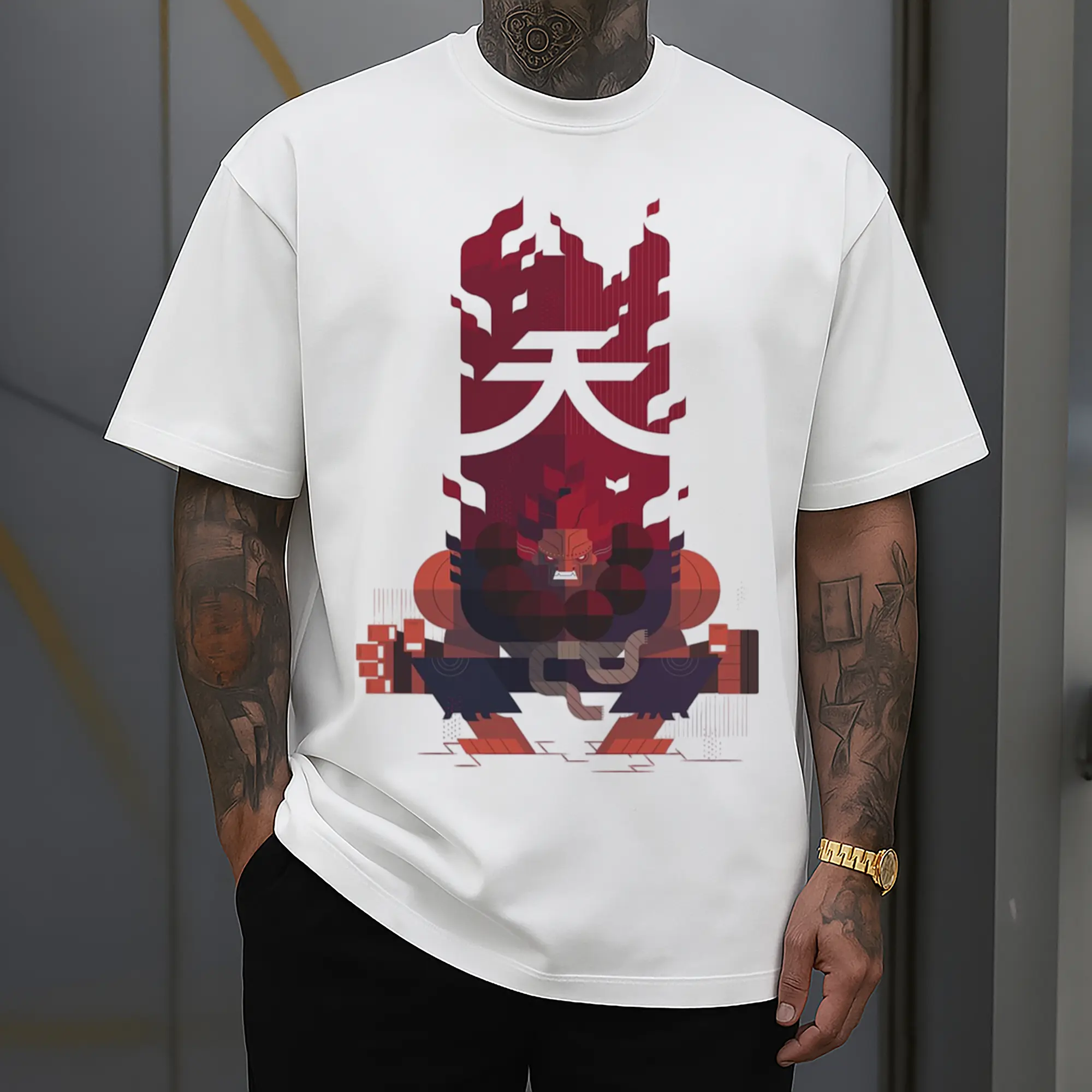 street fighter gouki tee