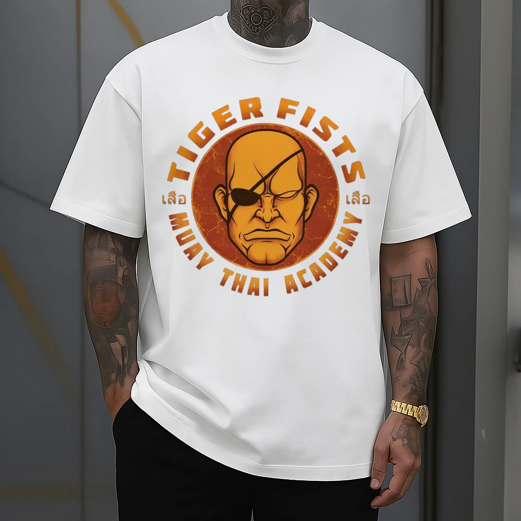 street fighter sagat t shirt​