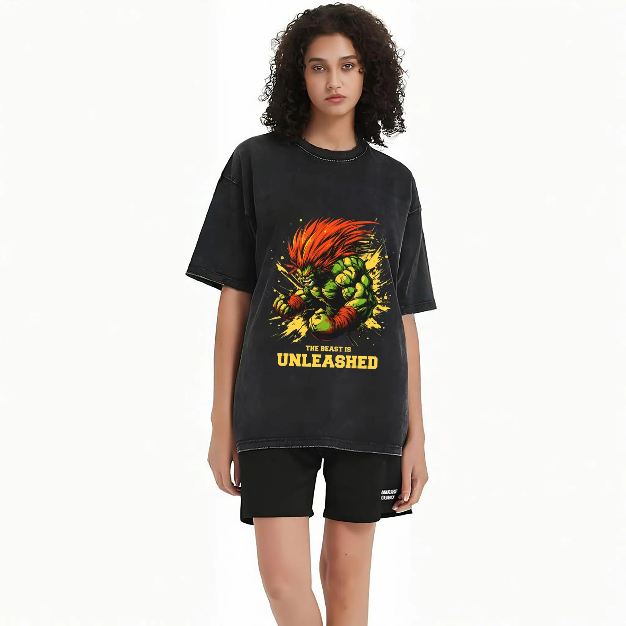 street fighter blanka art shirt​