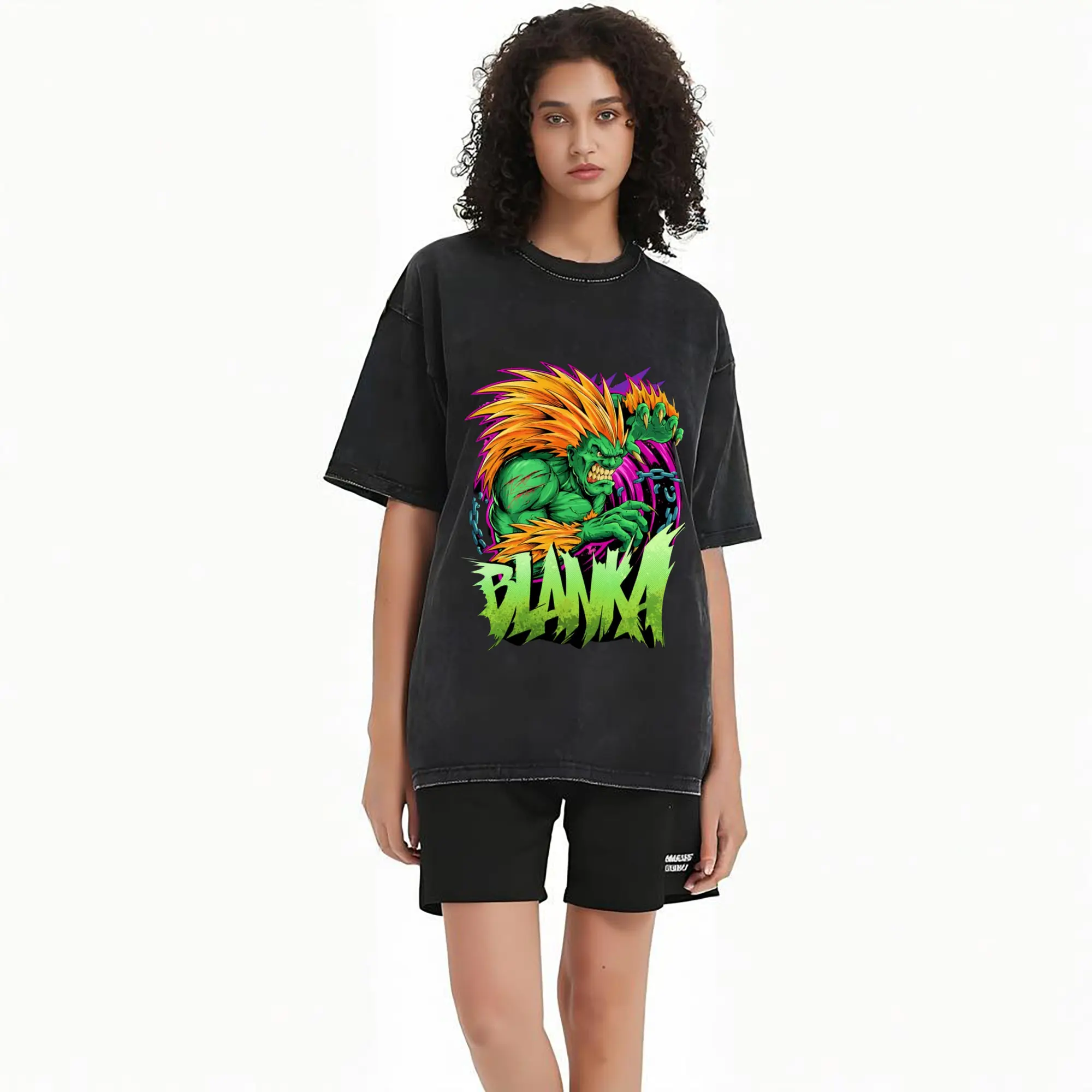 street fighter blanka t shirt​