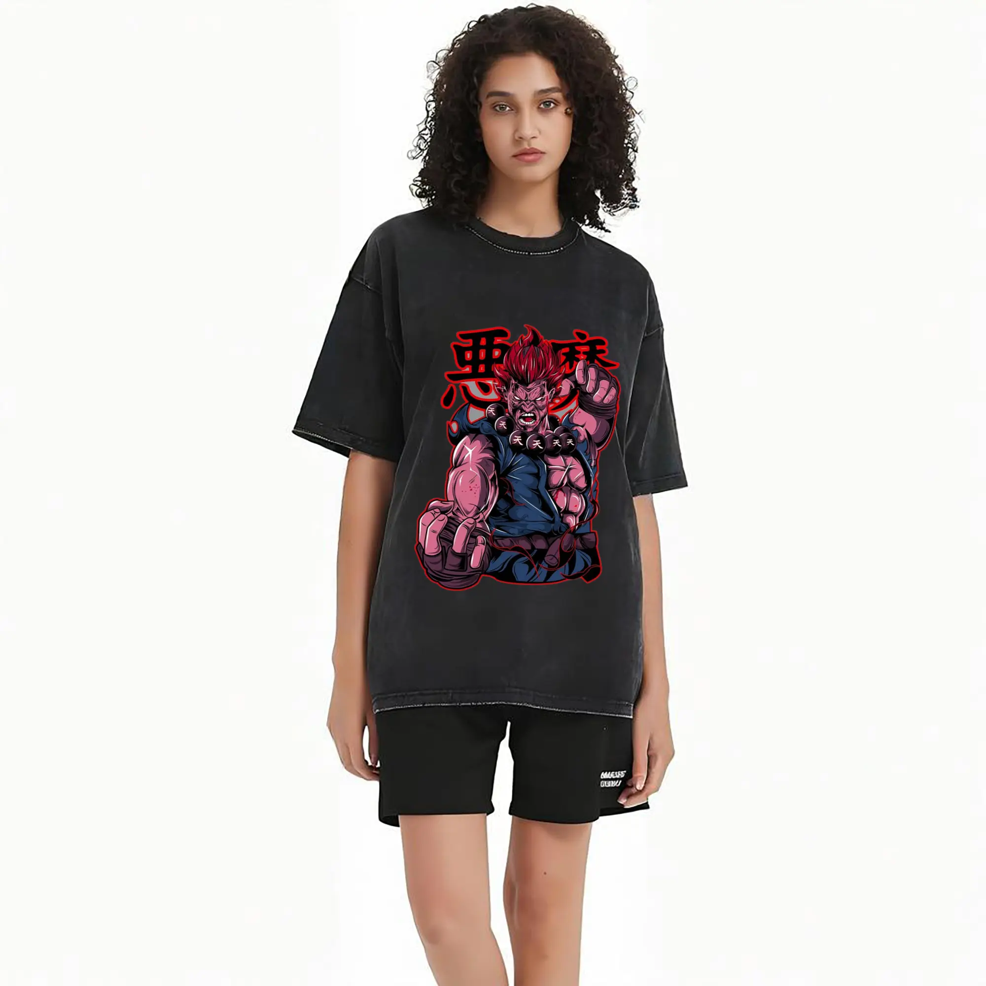street fighter gouki t shirt​