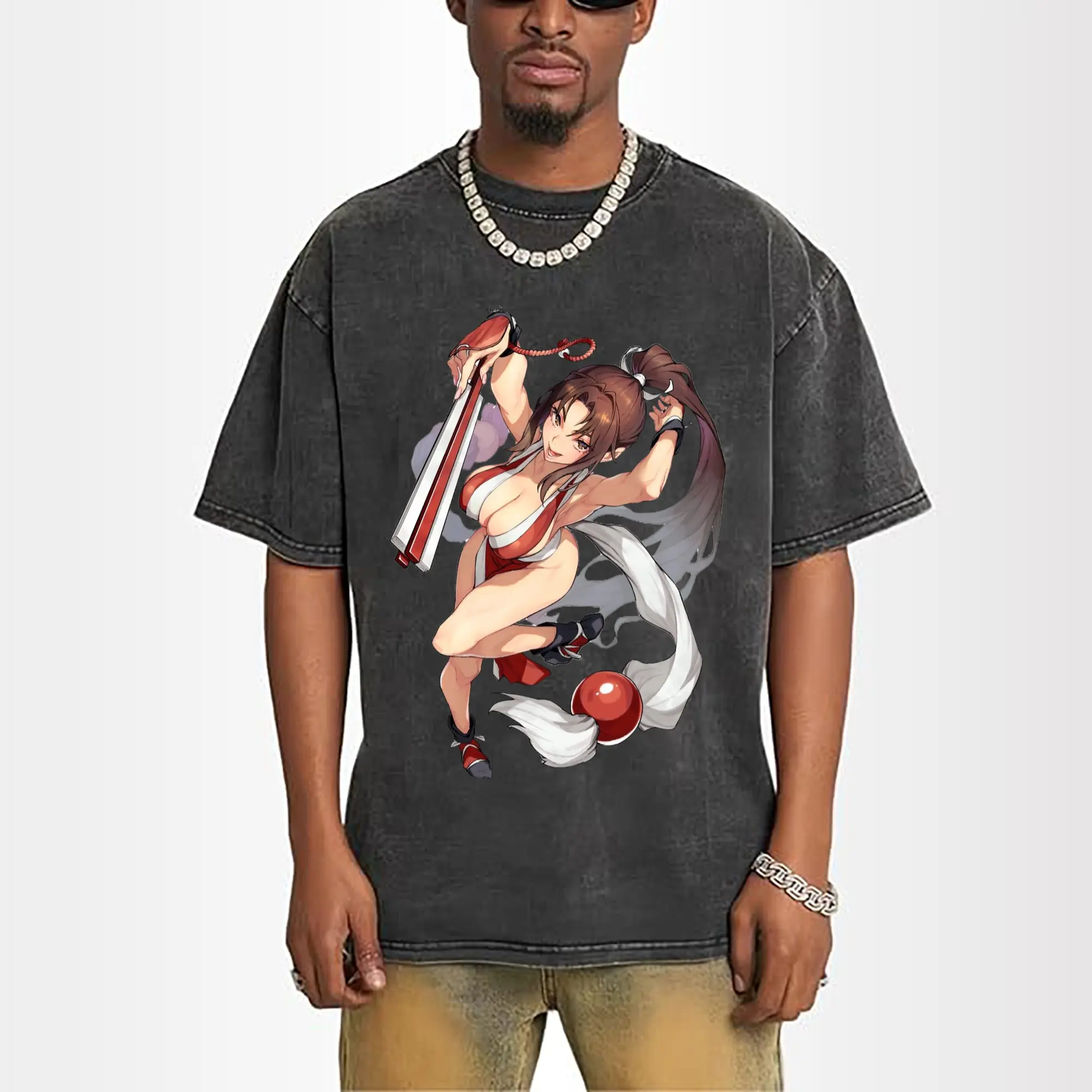 street fighter Mai Shiranui t shirt​