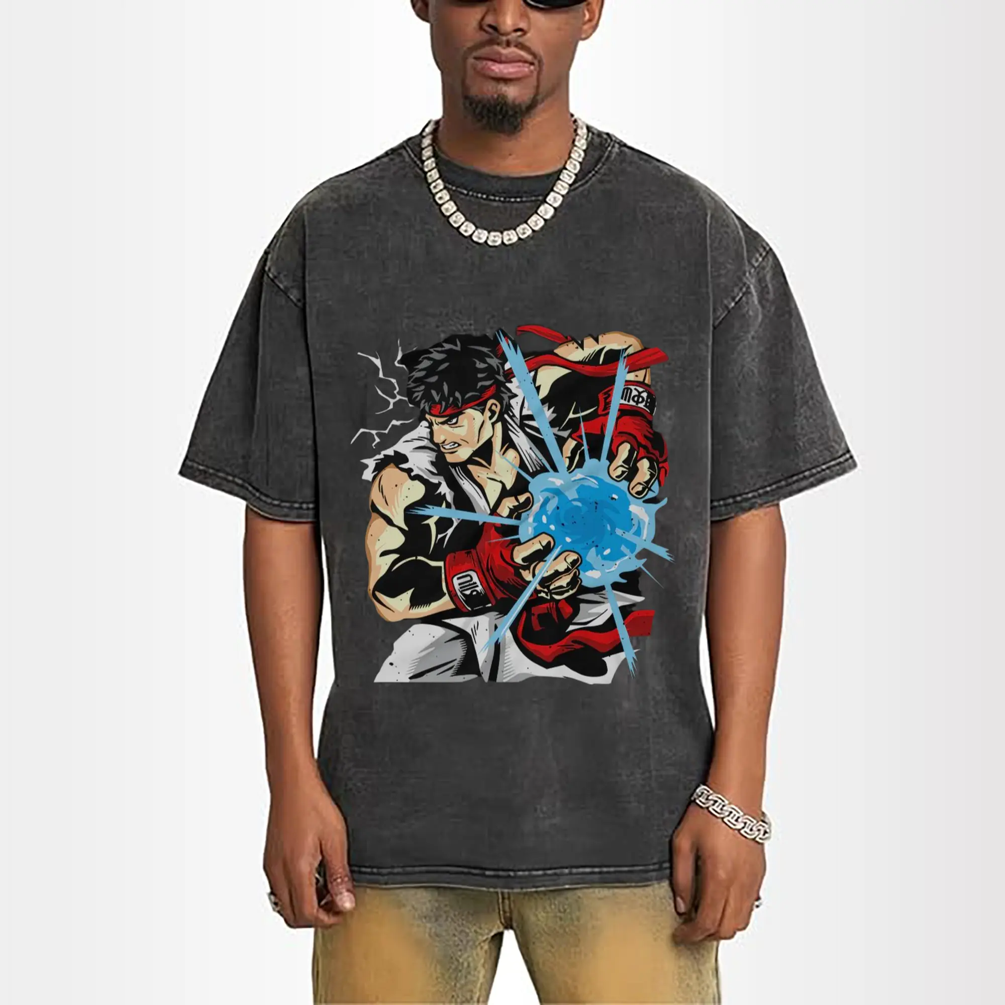 street fighter ryu art shirt​
