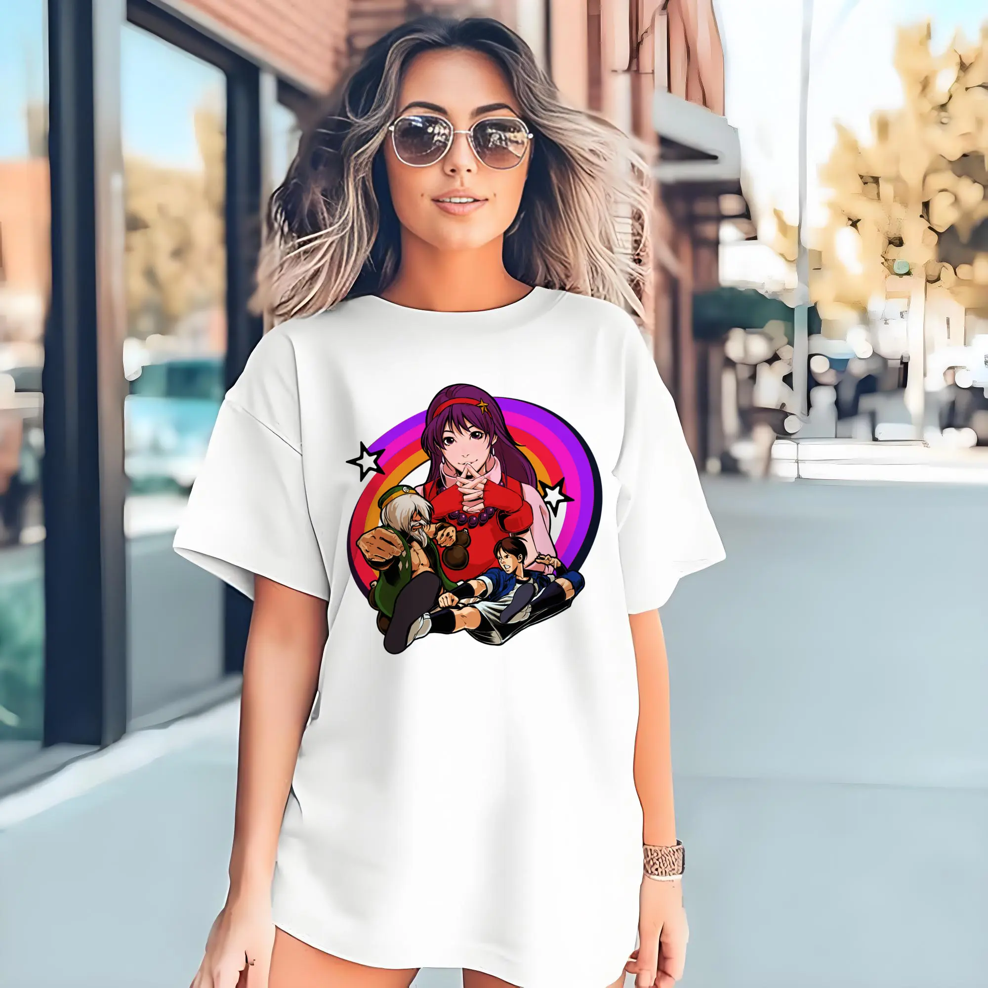 men's the king of fighters shirt