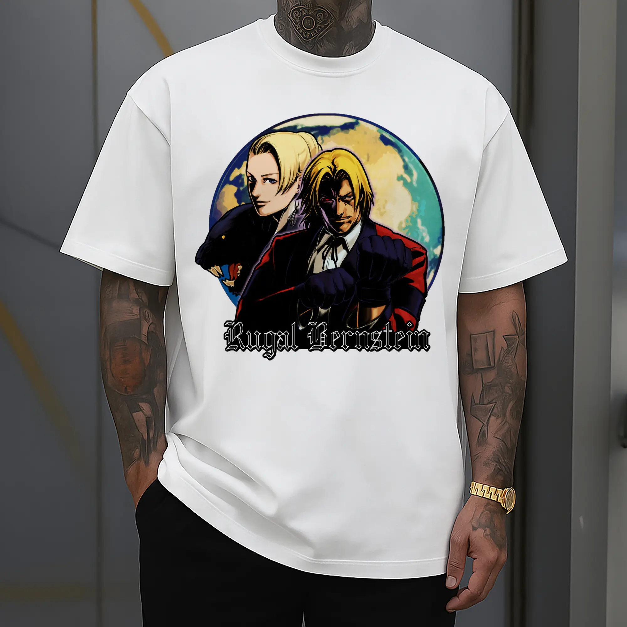 the king of fighters graphic tee